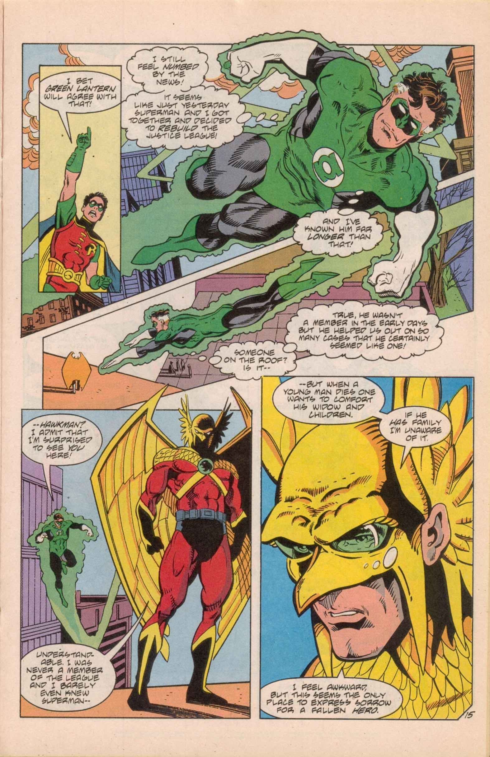 Read online Justice League America comic -  Issue #70 - 17