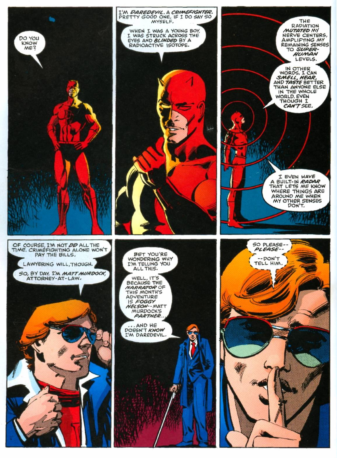 Read online Daredevil Visionaries: Frank Miller comic -  Issue # TPB 3 - 49