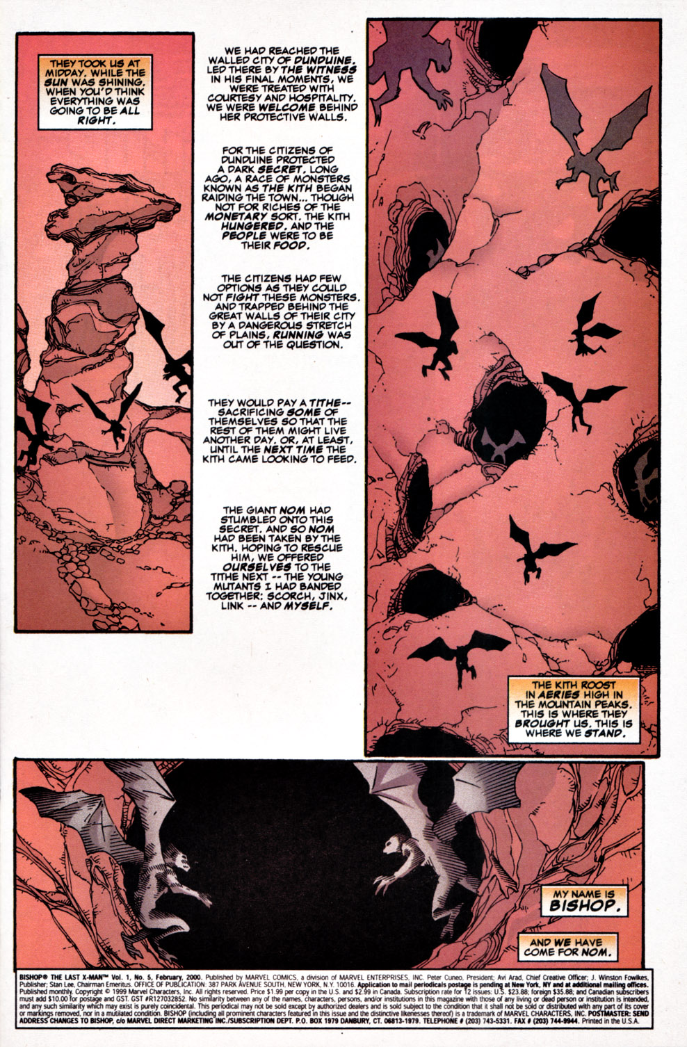 Read online Bishop: The Last X-Man comic -  Issue #5 - 2