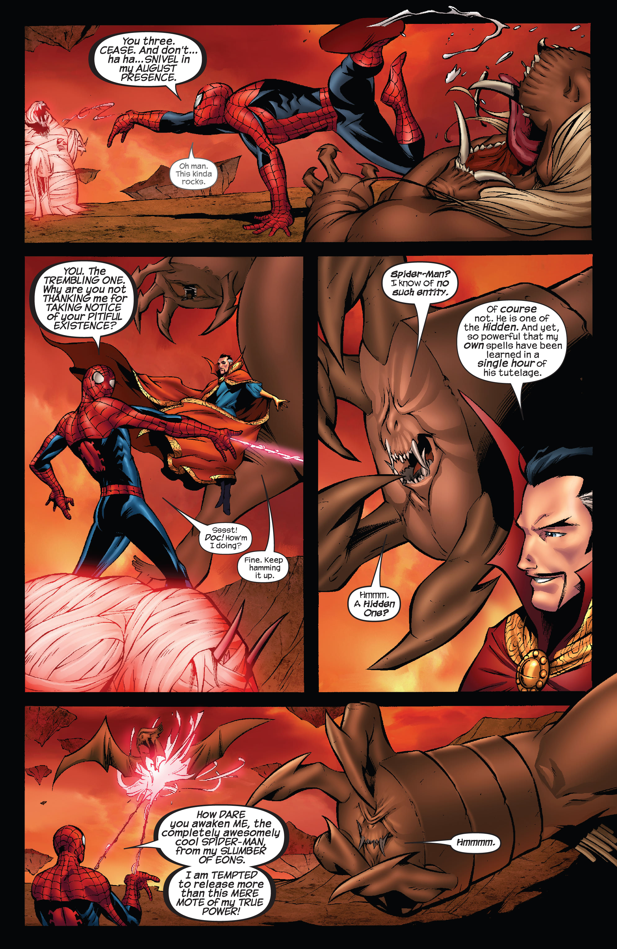 Read online Marvel-Verse: Thanos comic -  Issue #Marvel-Verse (2019) Doctor Strange - 114
