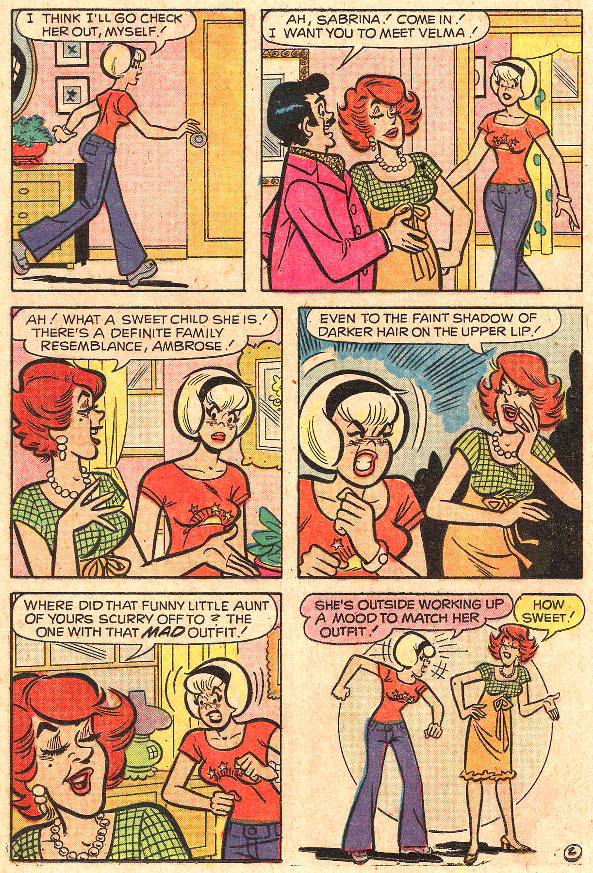 Read online Sabrina The Teenage Witch (1971) comic -  Issue #29 - 14