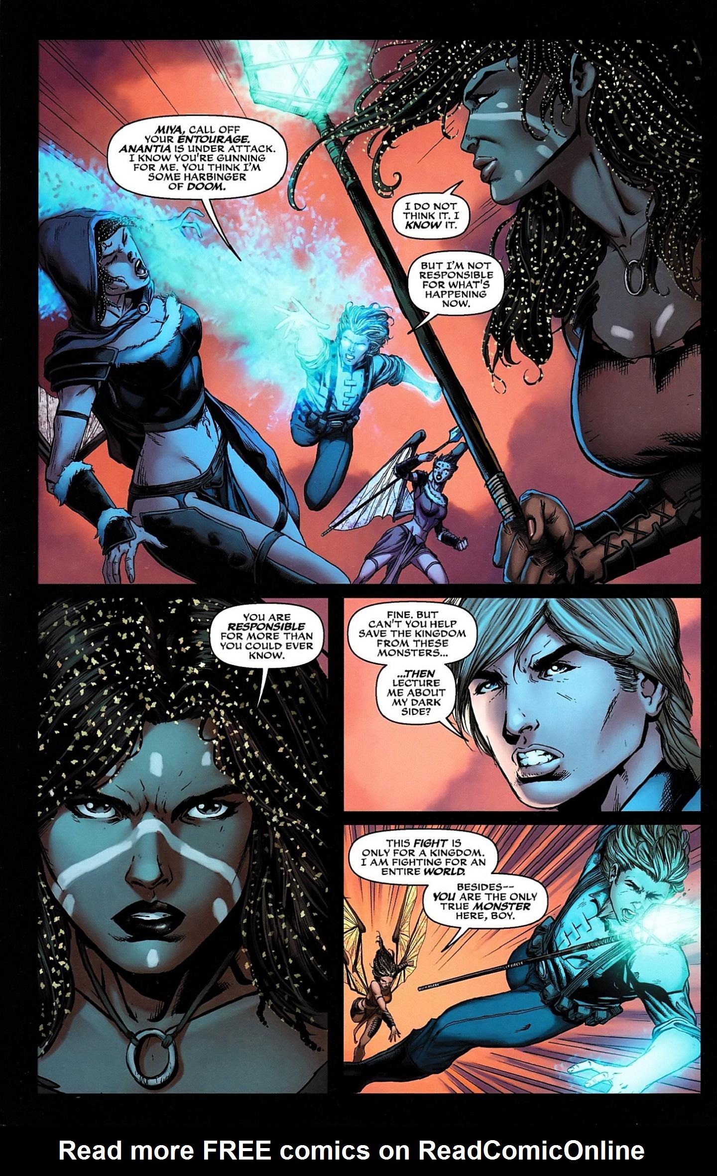 Read online Michael Turner's Soulfire (2011) comic -  Issue #7 - 7