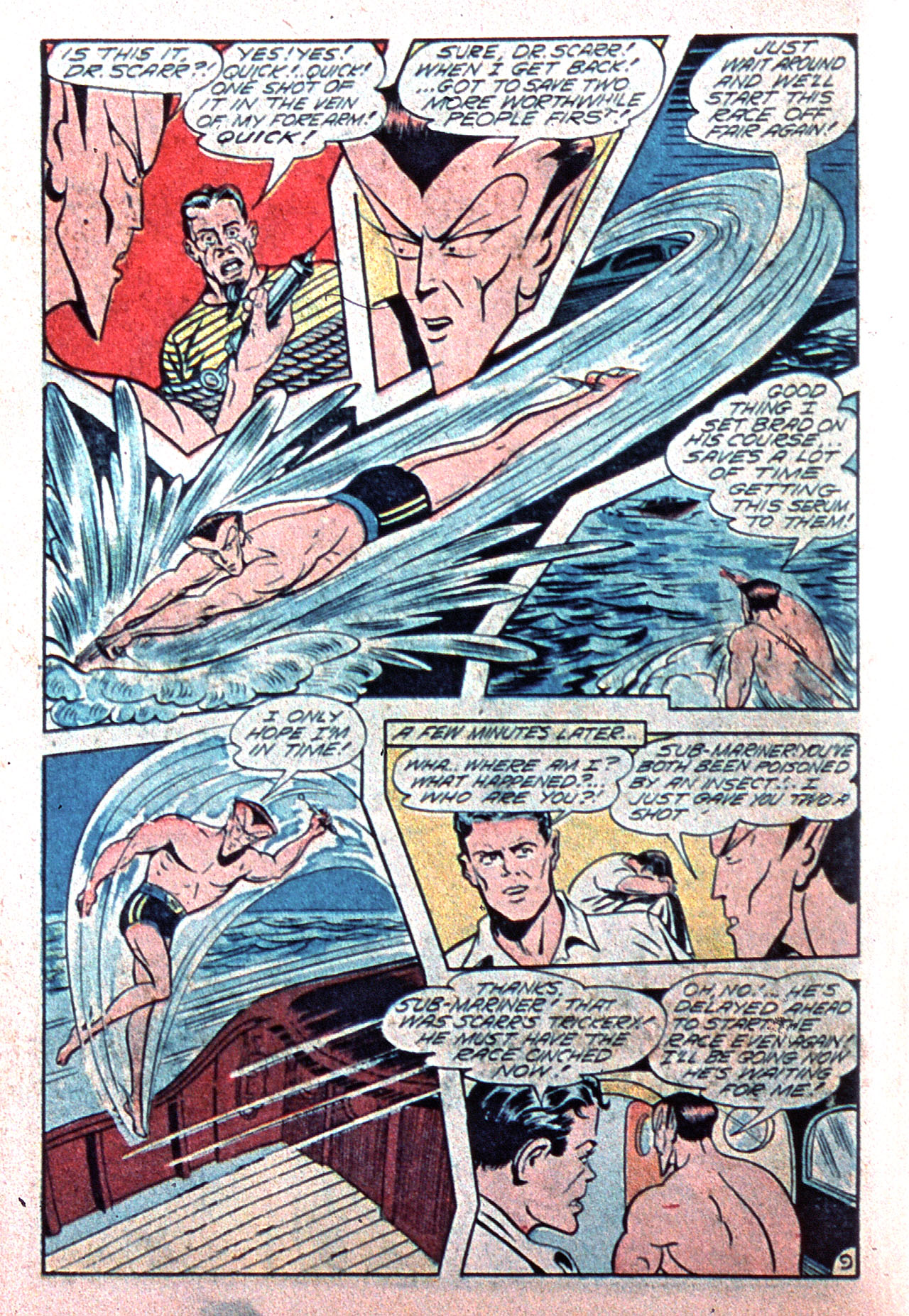 Read online Sub-Mariner Comics comic -  Issue #15 - 38