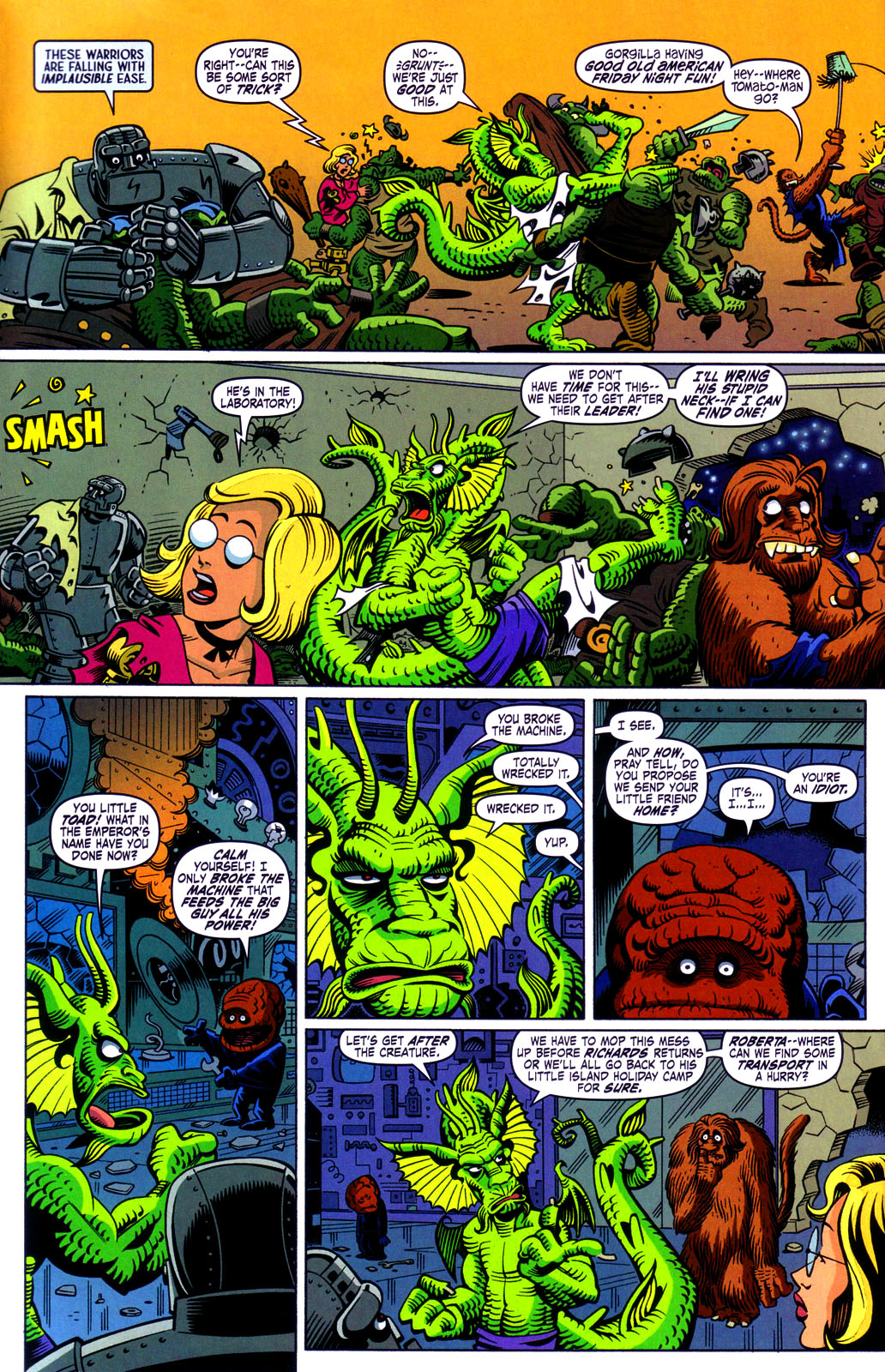 Read online Marvel Monsters: Fin Fang Four comic -  Issue # Full - 23