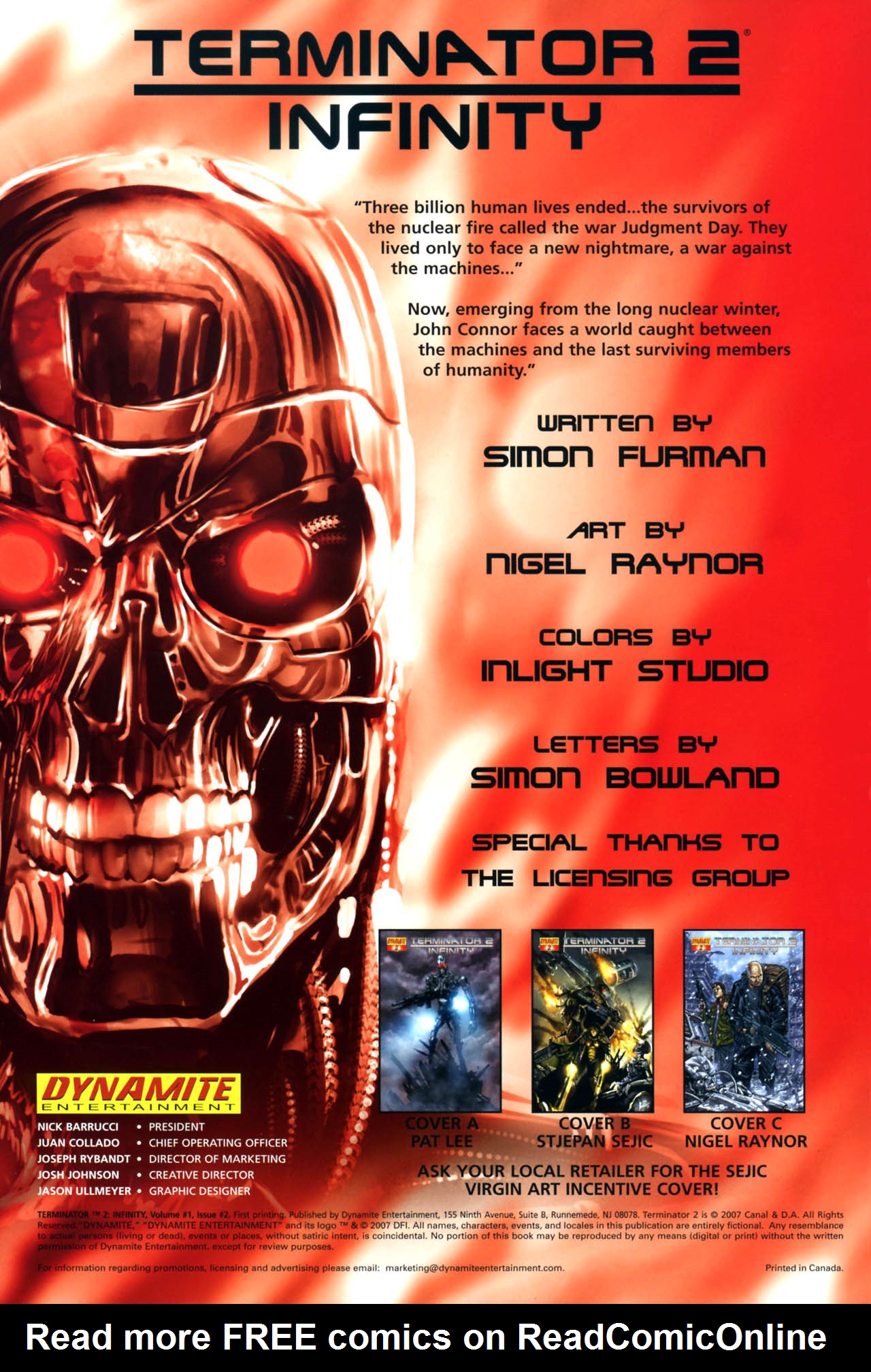Read online Terminator 2: Infinity comic -  Issue #2 - 2