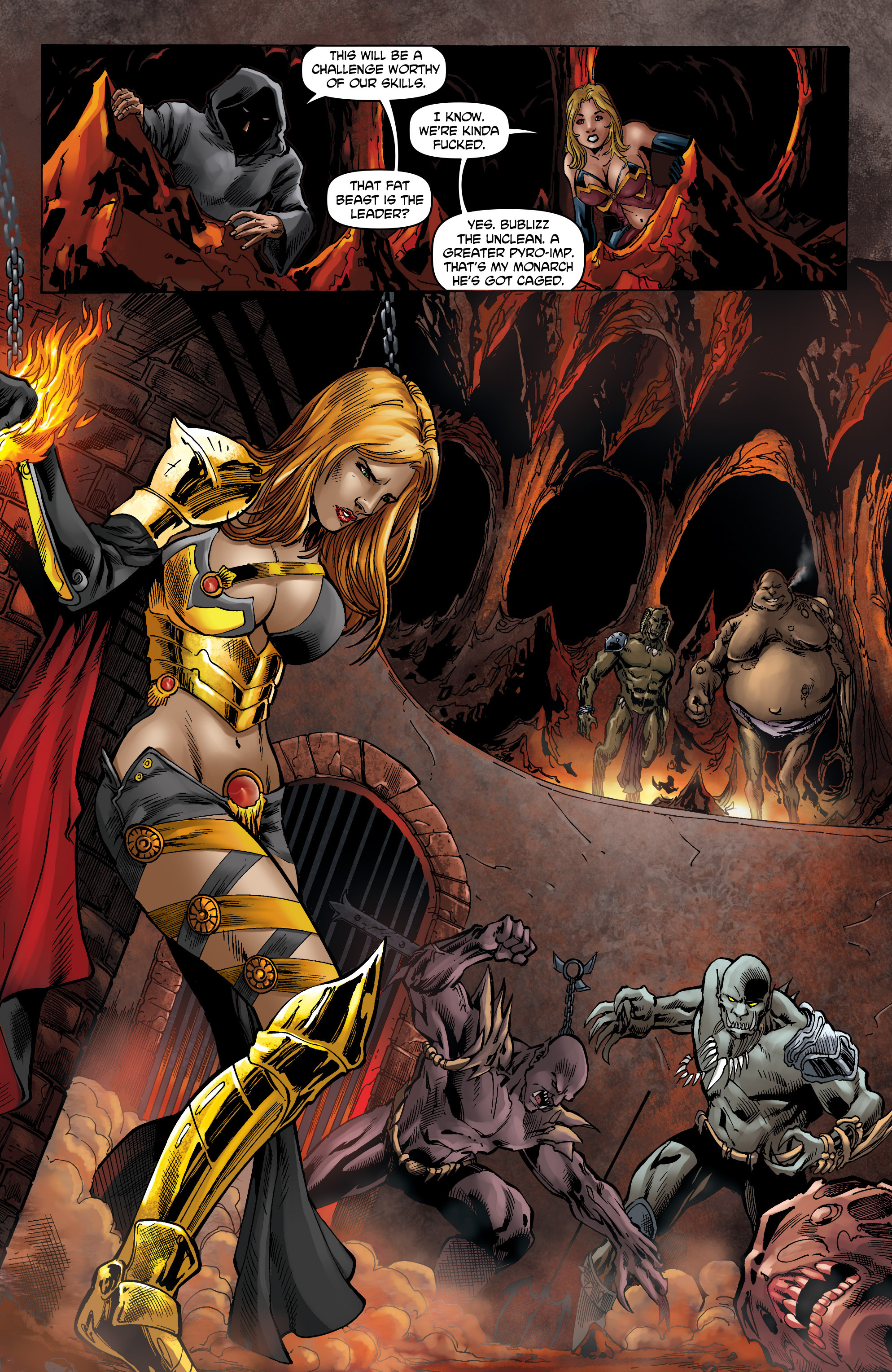 Read online Hellina (2016) comic -  Issue #3 - 8