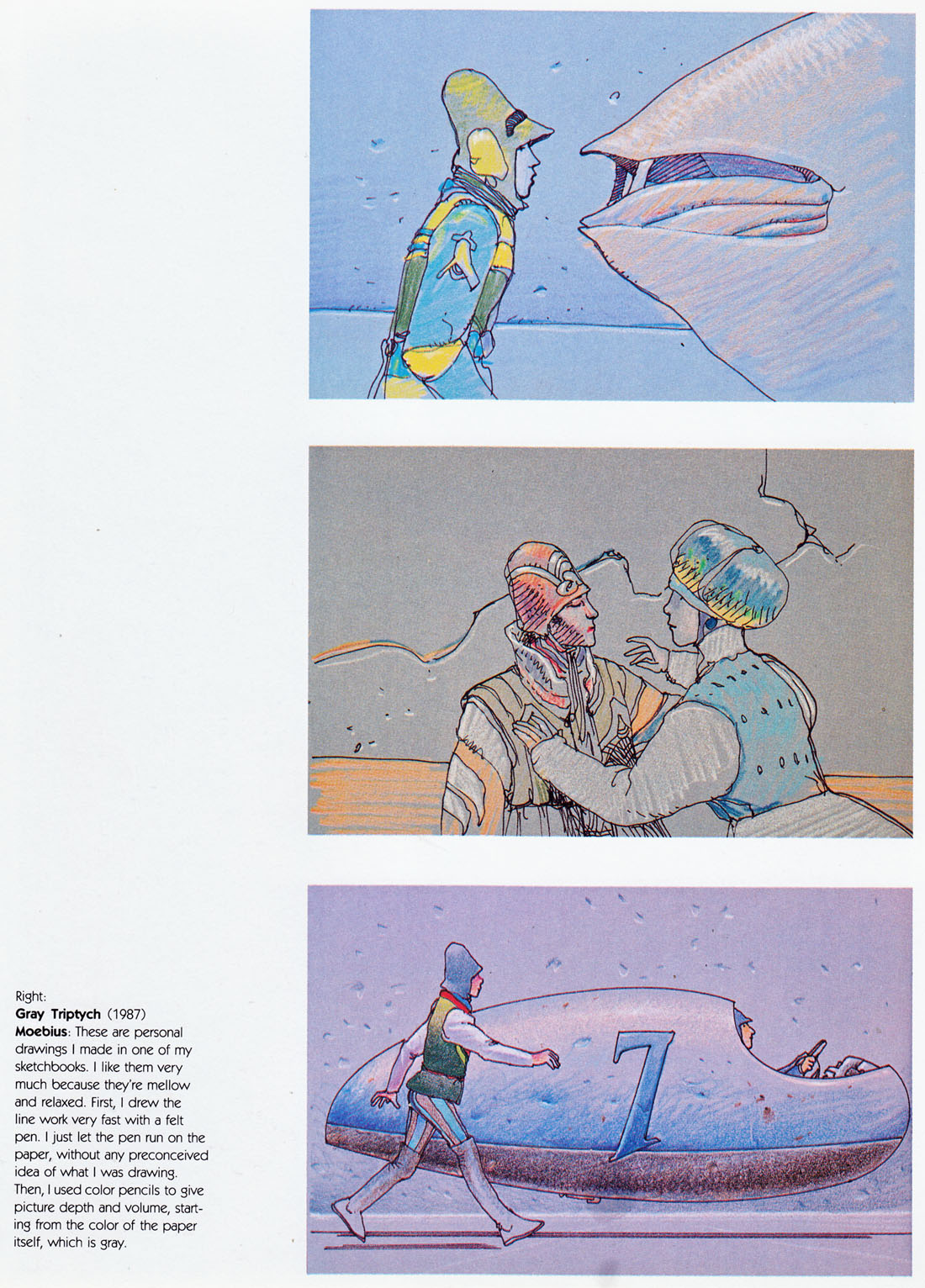 Read online The Art of Moebius comic -  Issue # TPB (Part 2) - 42