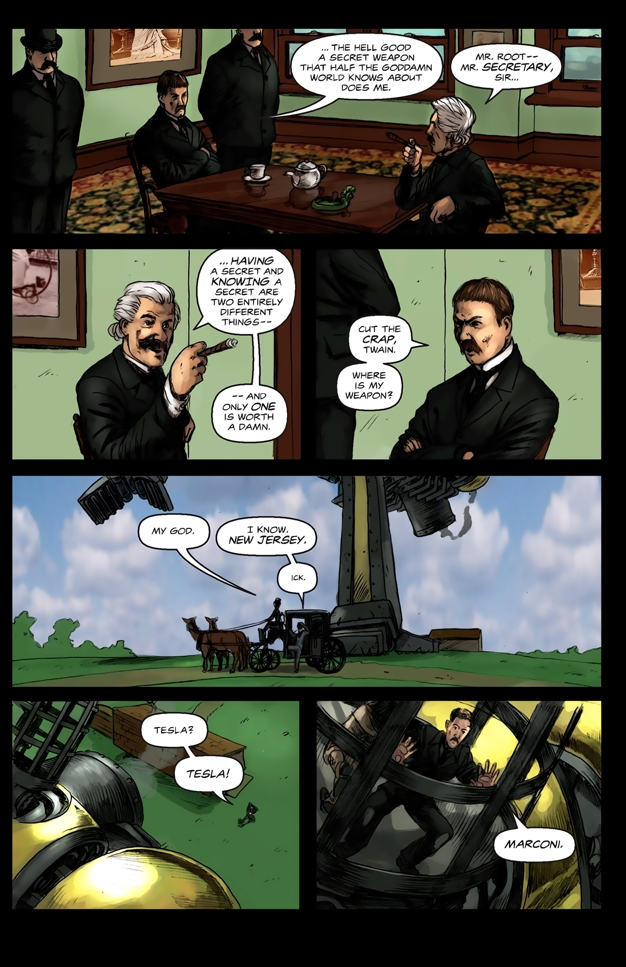 Read online The Five Fists of Science comic -  Issue # TPB - 84