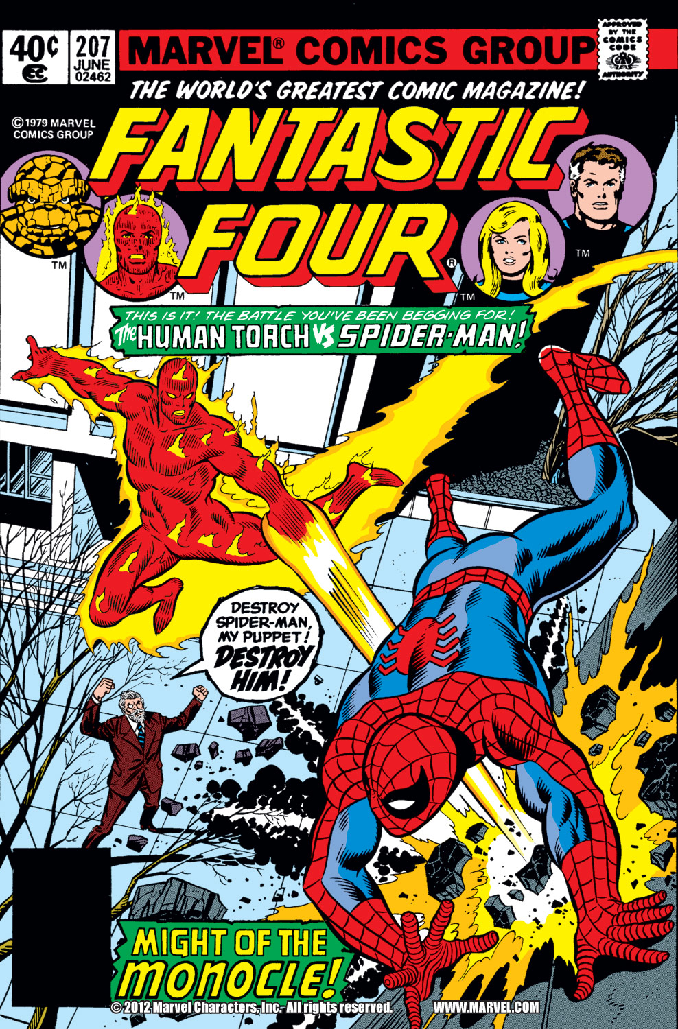 Read online Fantastic Four (1961) comic -  Issue #207 - 1