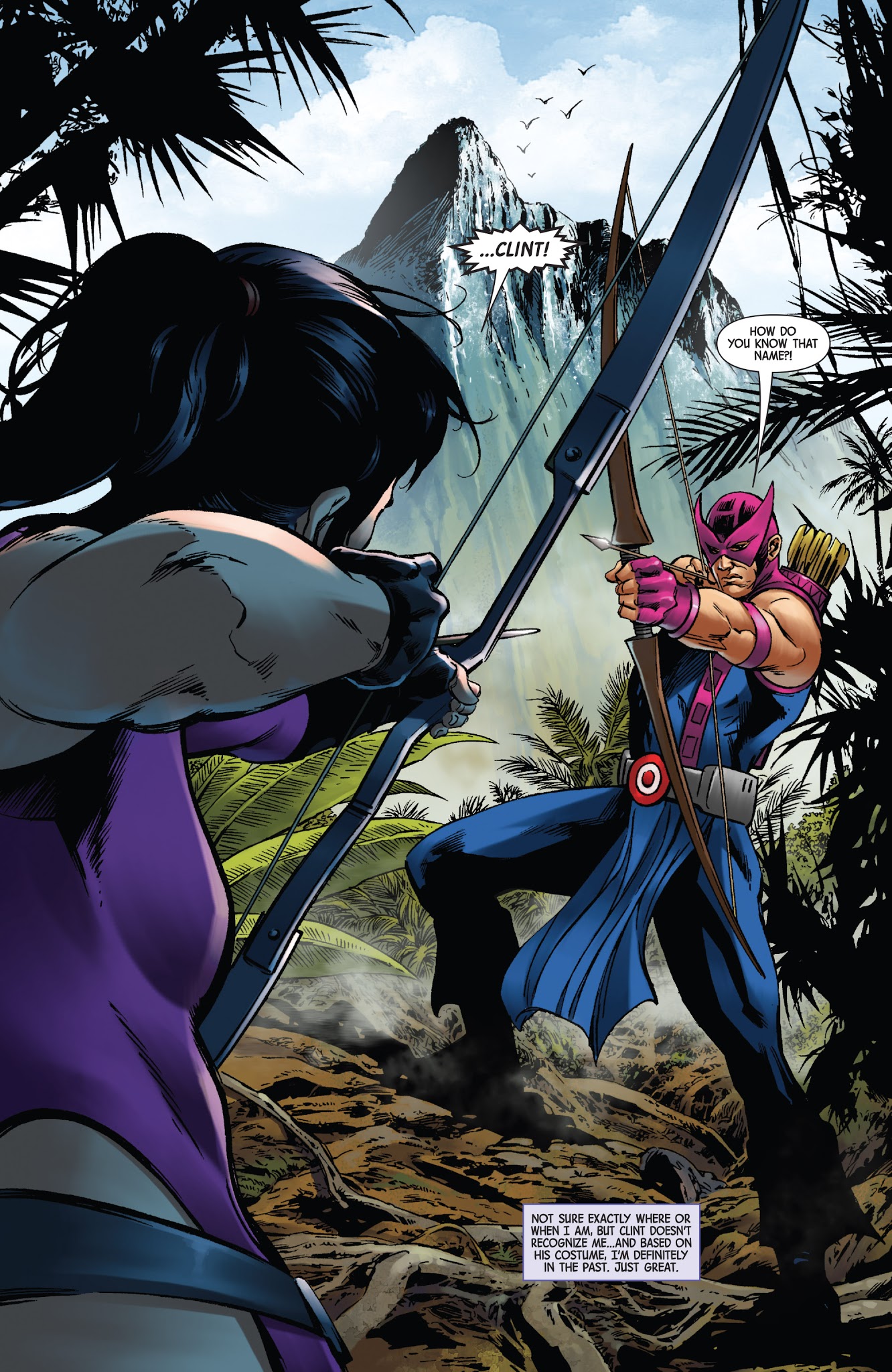 Read online Generations: Hawkeye & Hawkeye comic -  Issue # Full - 4