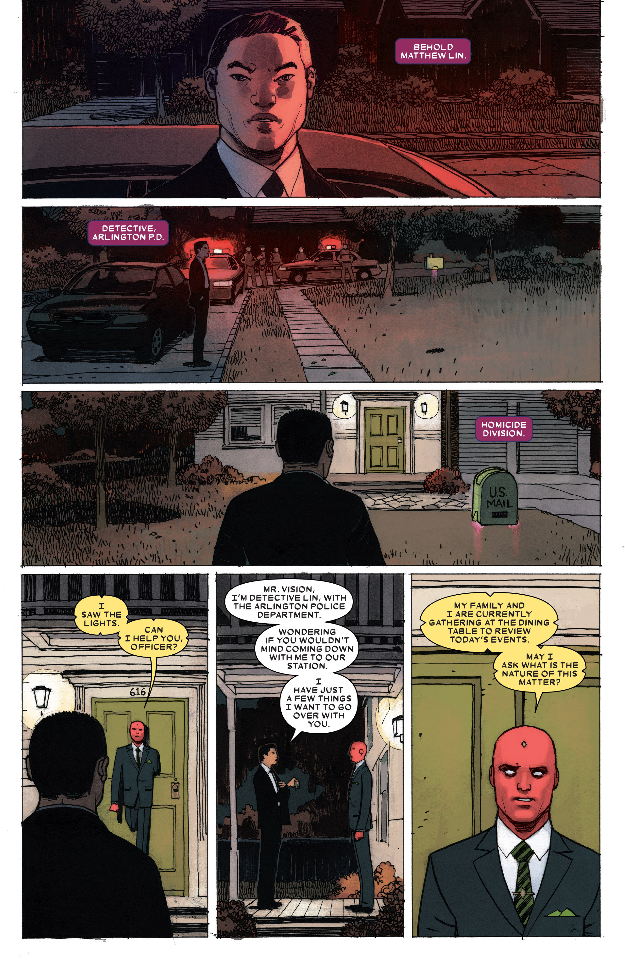 Read online Vision comic -  Issue #5 - 9