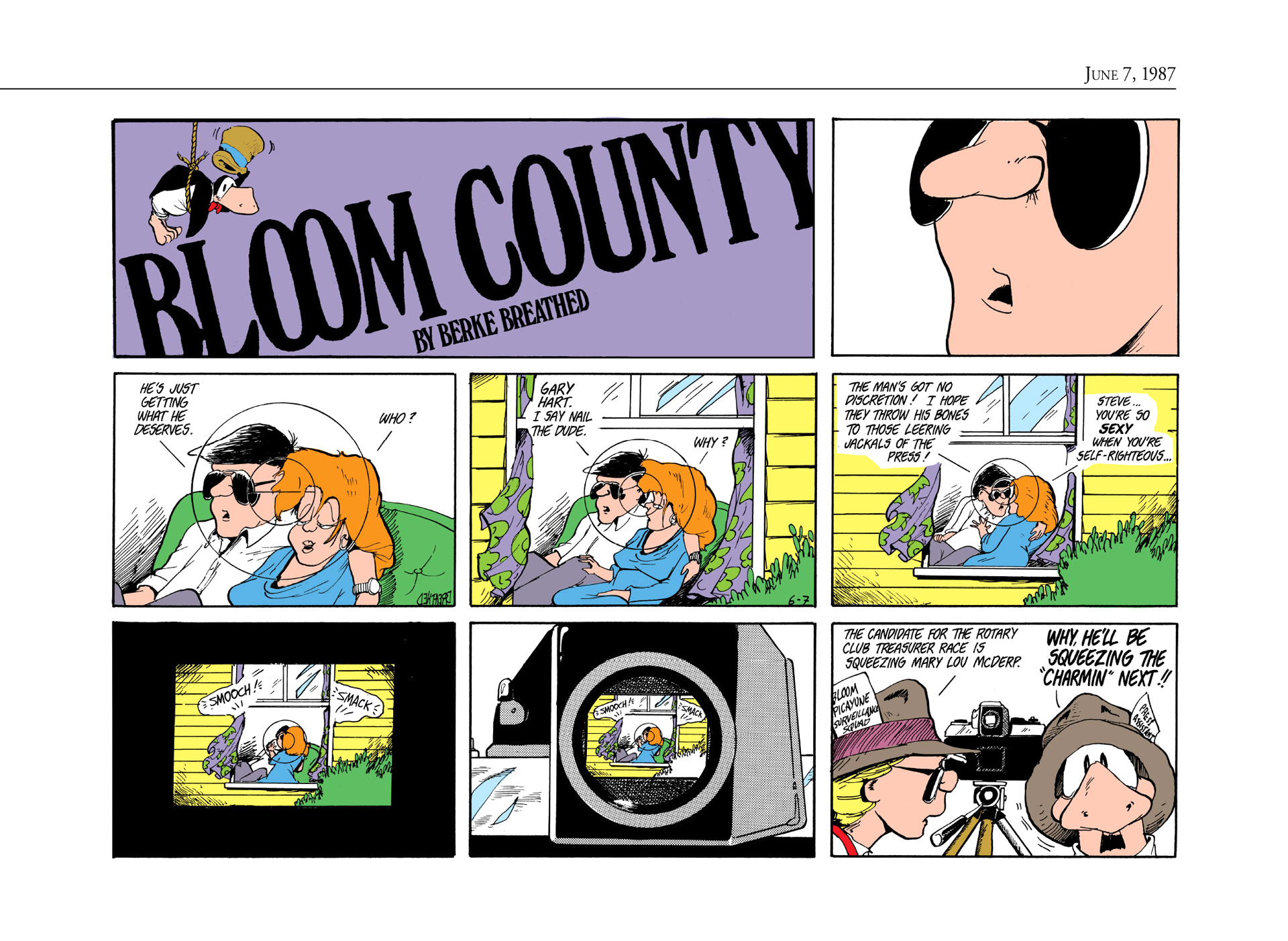 Read online The Bloom County Digital Library comic -  Issue # TPB 7 (Part 2) - 64