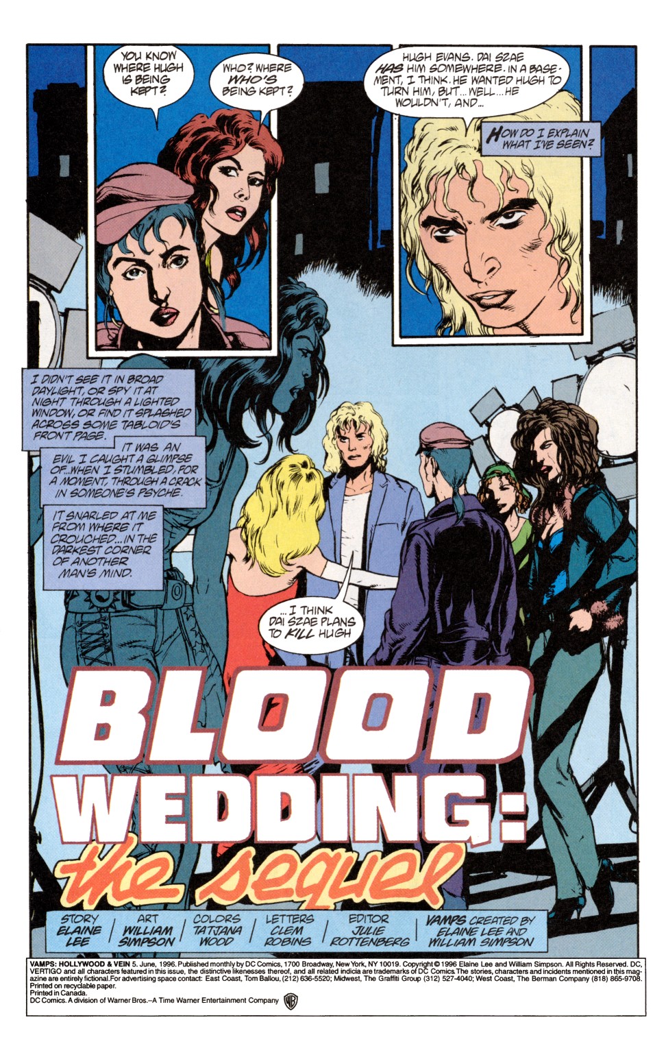 Read online Vamps: Hollywood & Vein comic -  Issue #5 - 2