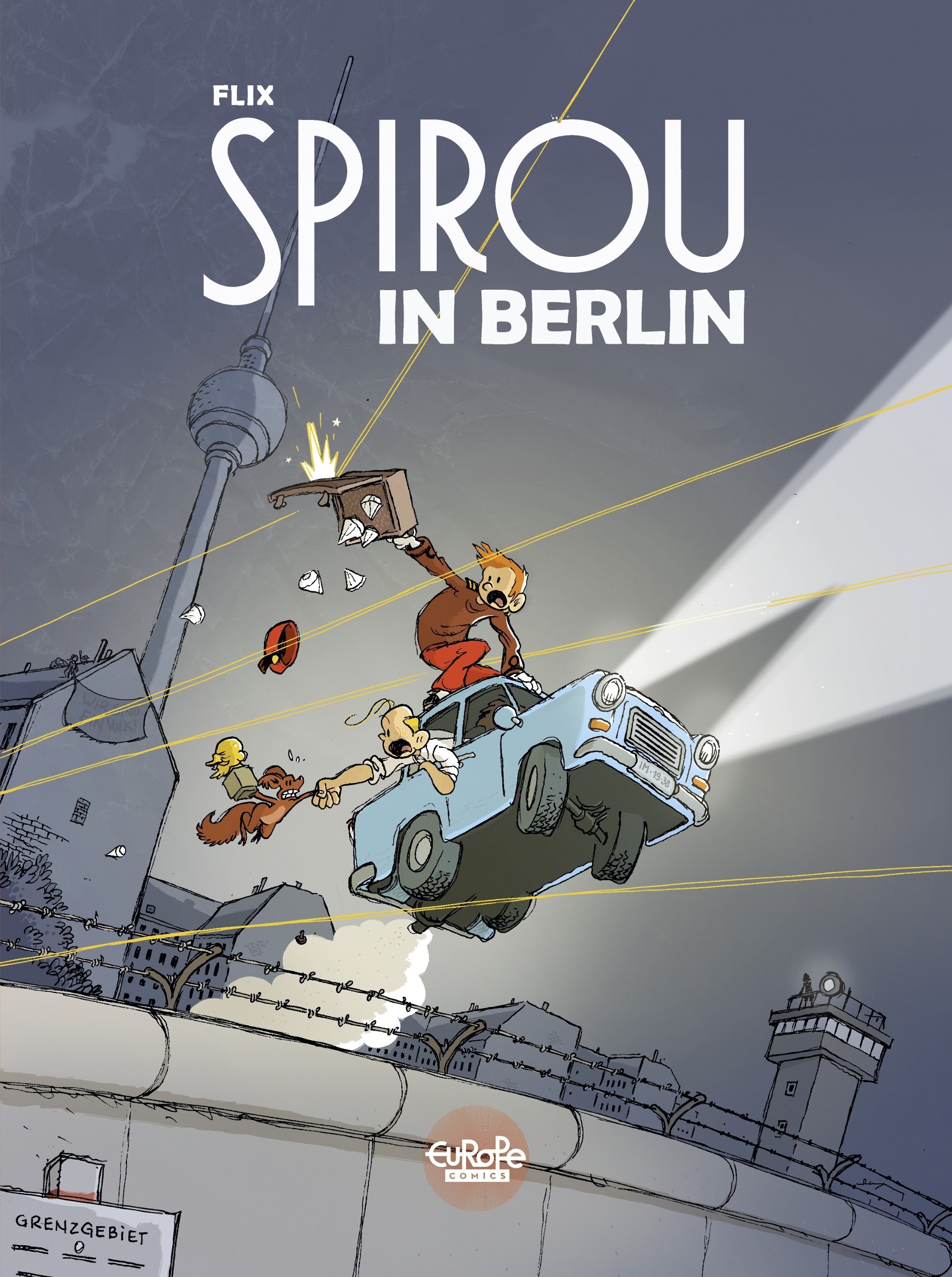 Read online Spirou In Berlin comic -  Issue # Full - 1