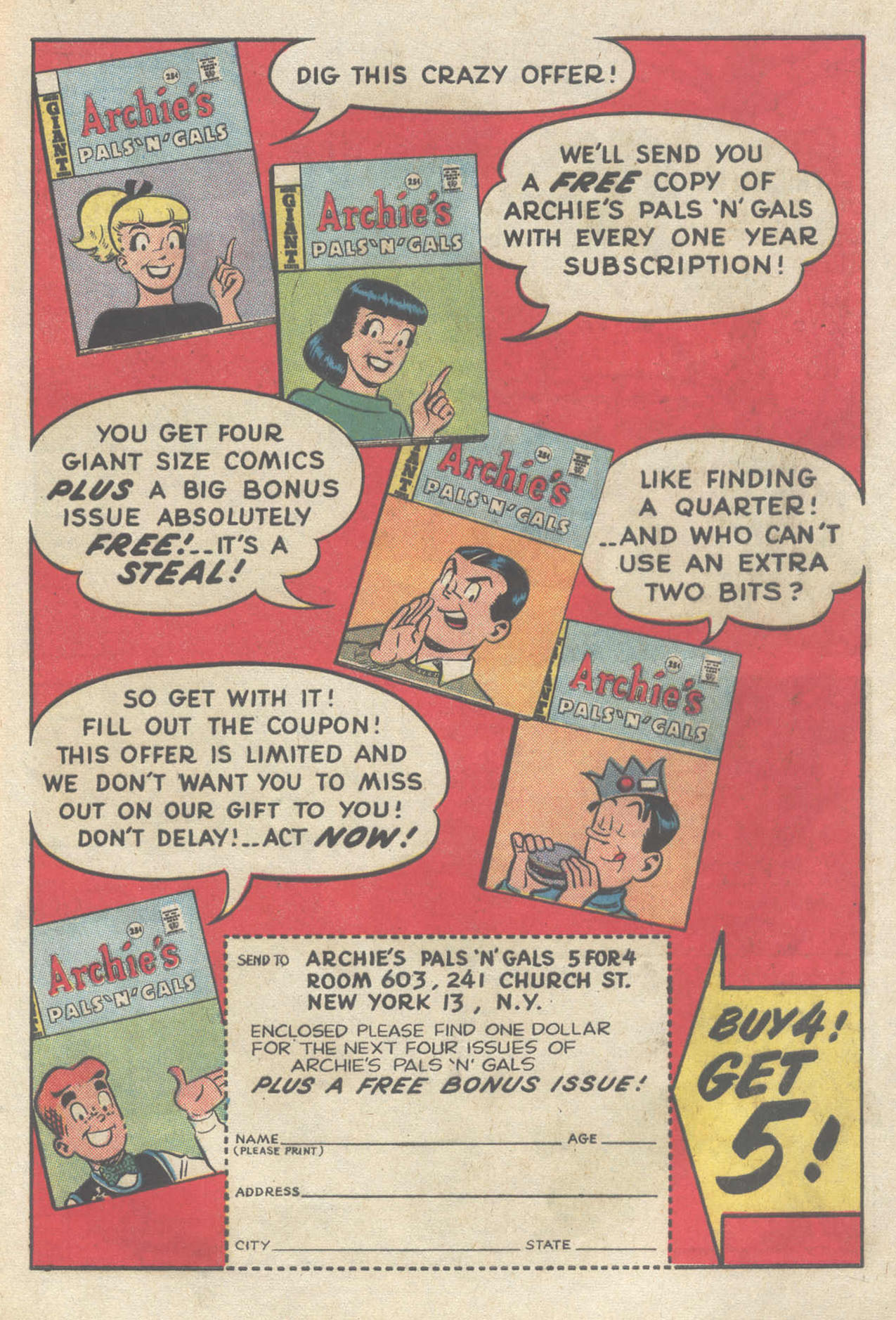 Read online Archie's Madhouse comic -  Issue #40 - 17