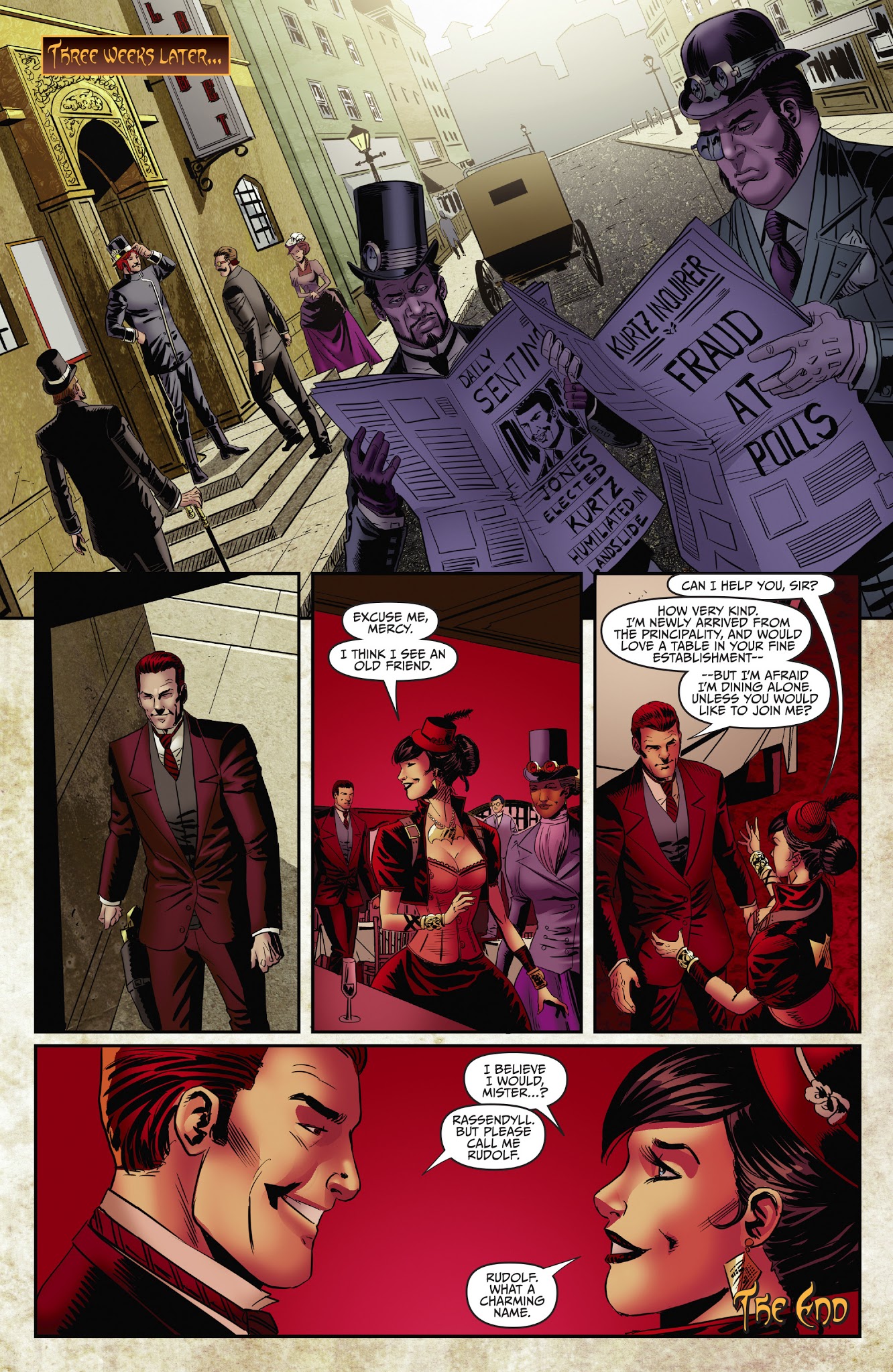 Read online Legenderry: Vampirella comic -  Issue #5 - 23