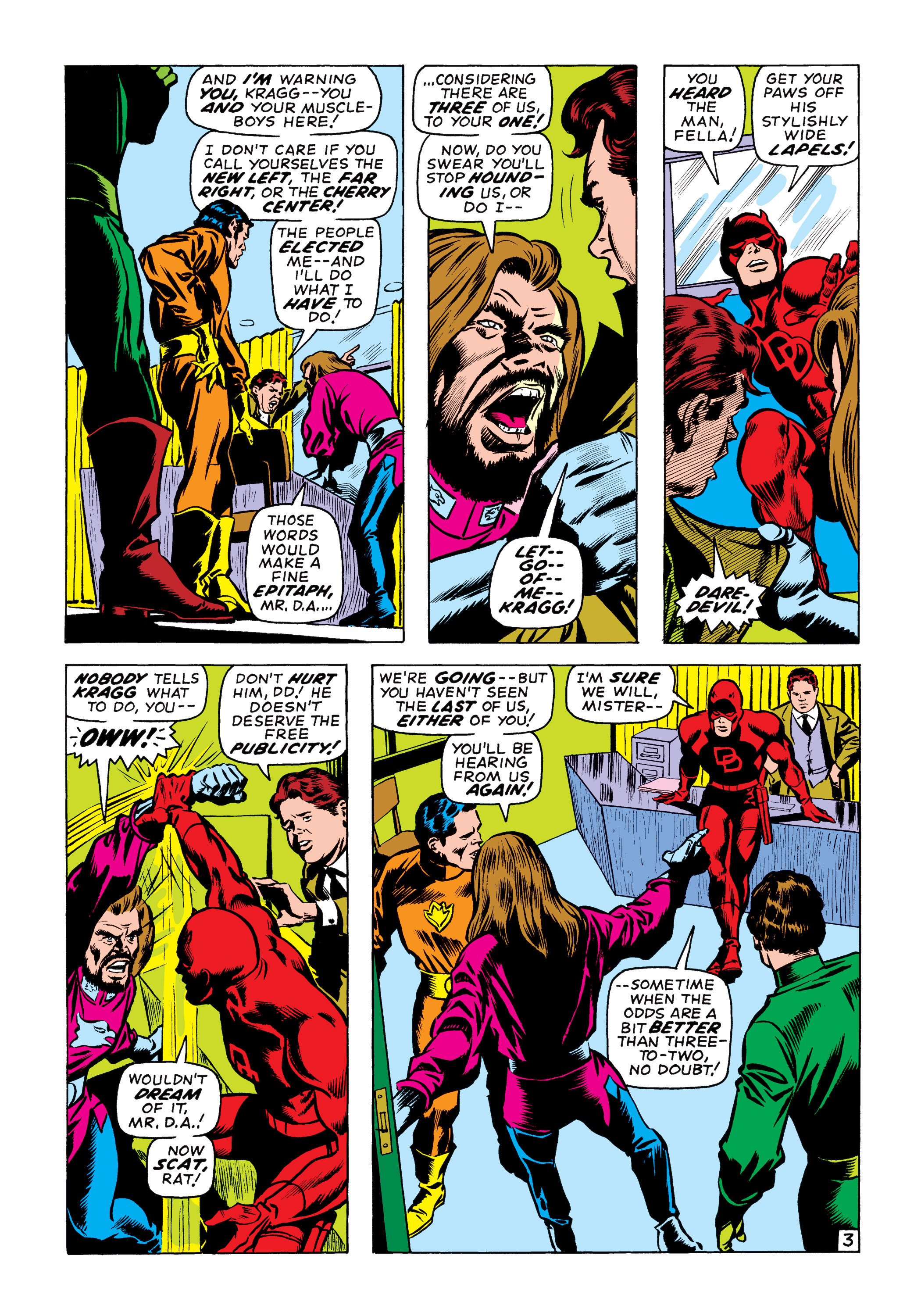 Read online Marvel Masterworks: Daredevil comic -  Issue # TPB 7 (Part 1) - 90