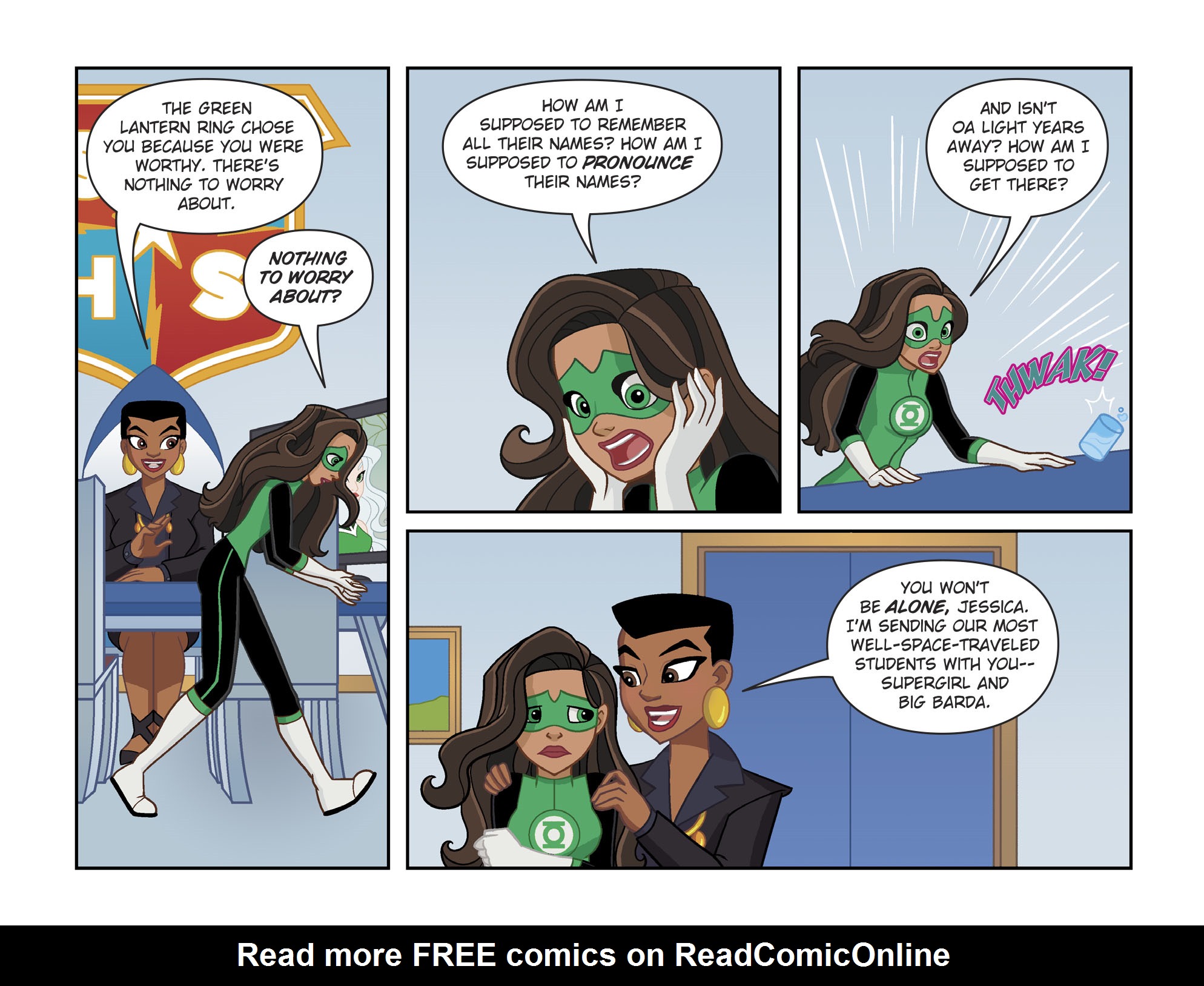 Read online DC Super Hero Girls: Spaced Out comic -  Issue #1 - 17