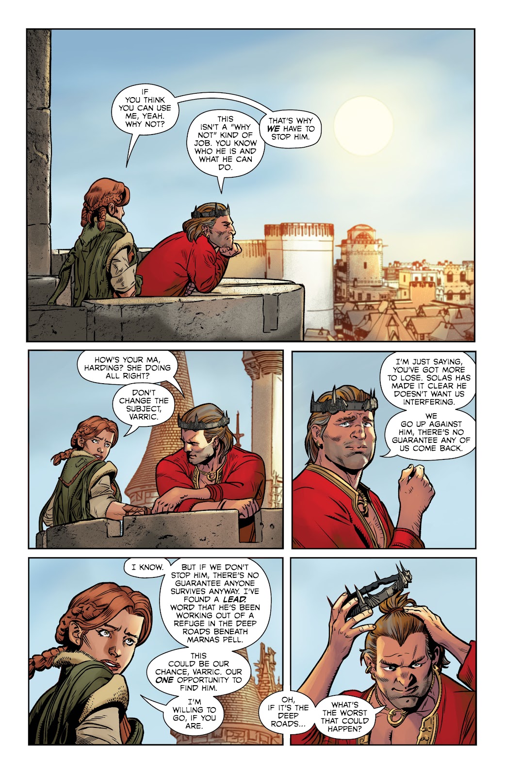 Dragon Age: The Missing issue 1 - Page 13