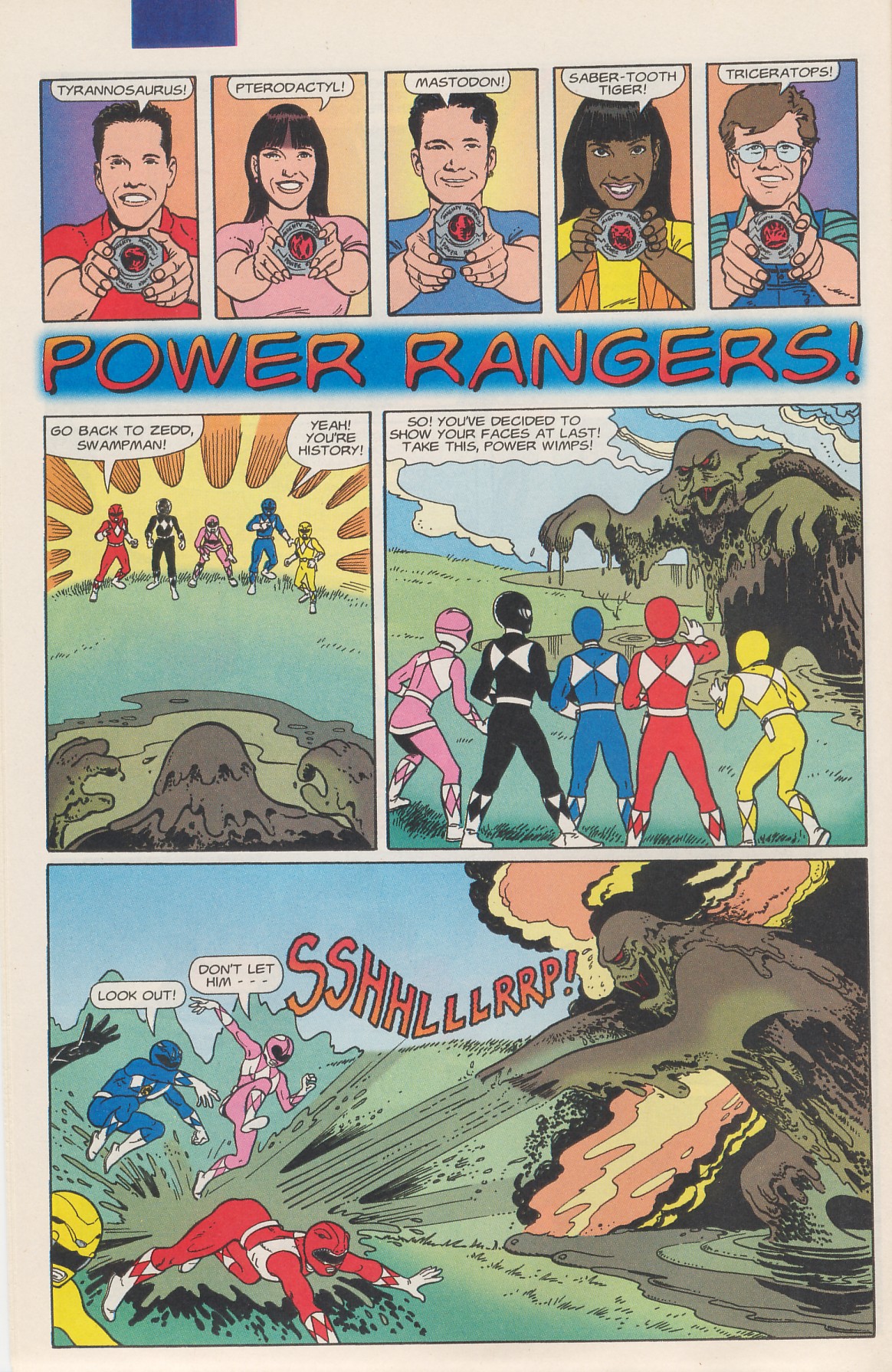 Read online Saban's Mighty Morphin Power Rangers (1994) comic -  Issue #4 - 16