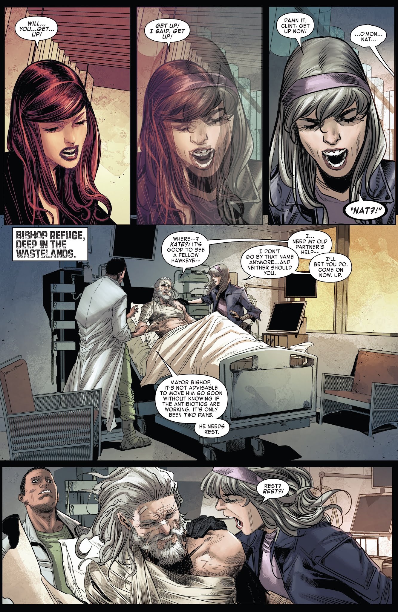 Read online Old Man Hawkeye comic -  Issue #6 - 3