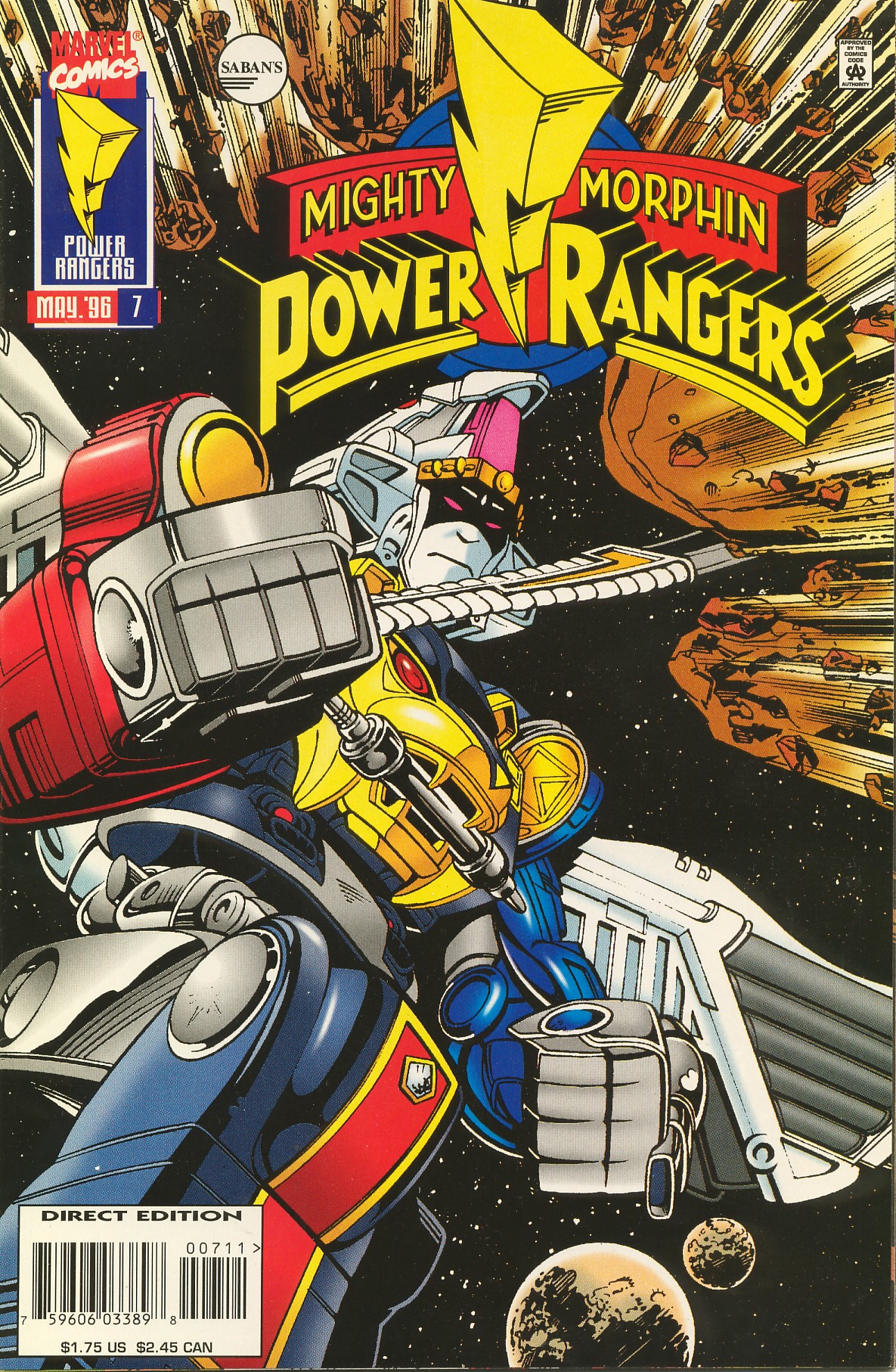 Read online Saban's Mighty Morphin' Power Rangers comic -  Issue #7 - 1