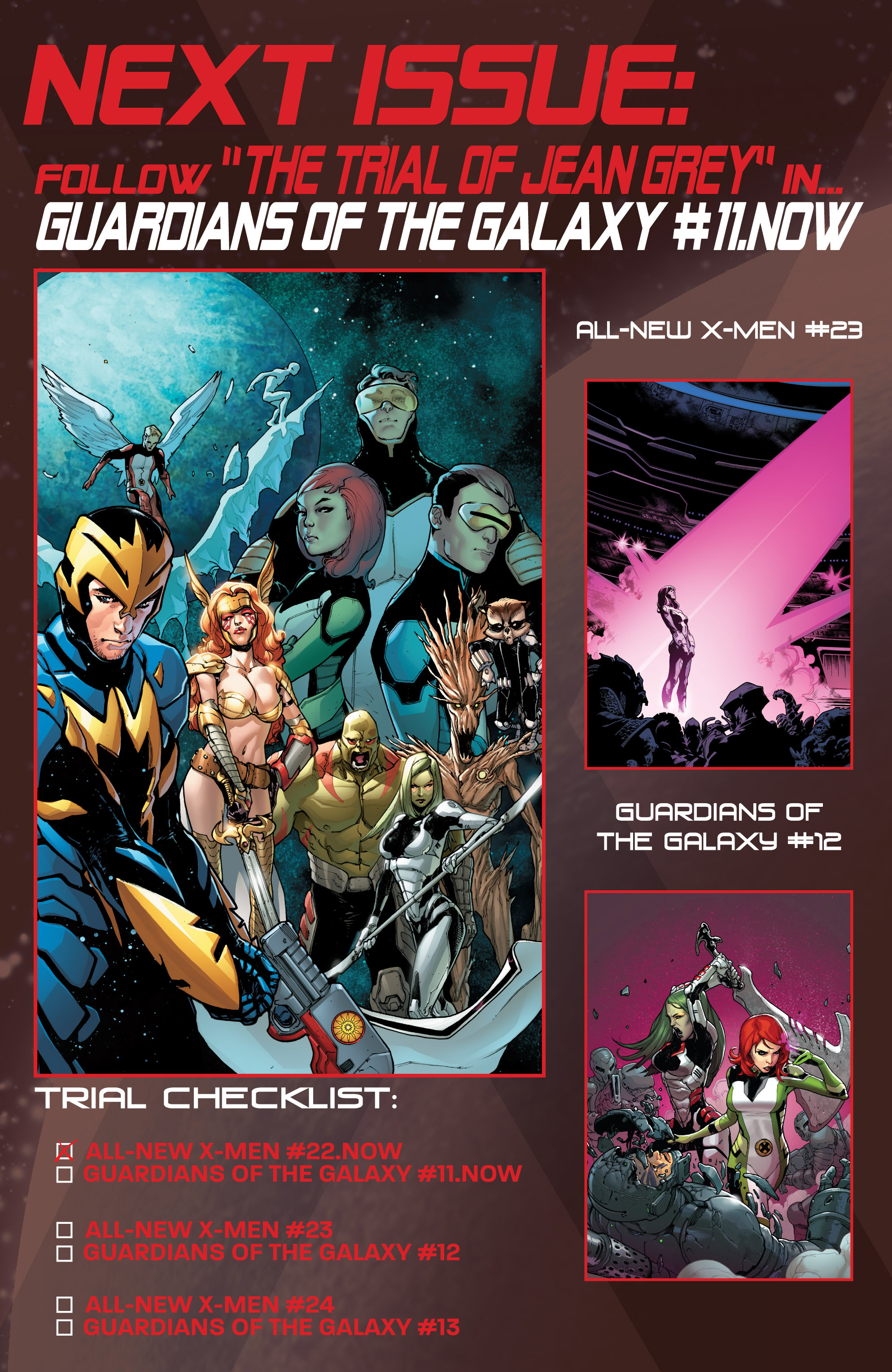 Read online Guardians of the Galaxy/All-New X-Men: The Trial of Jean Grey comic -  Issue # TPB - 22