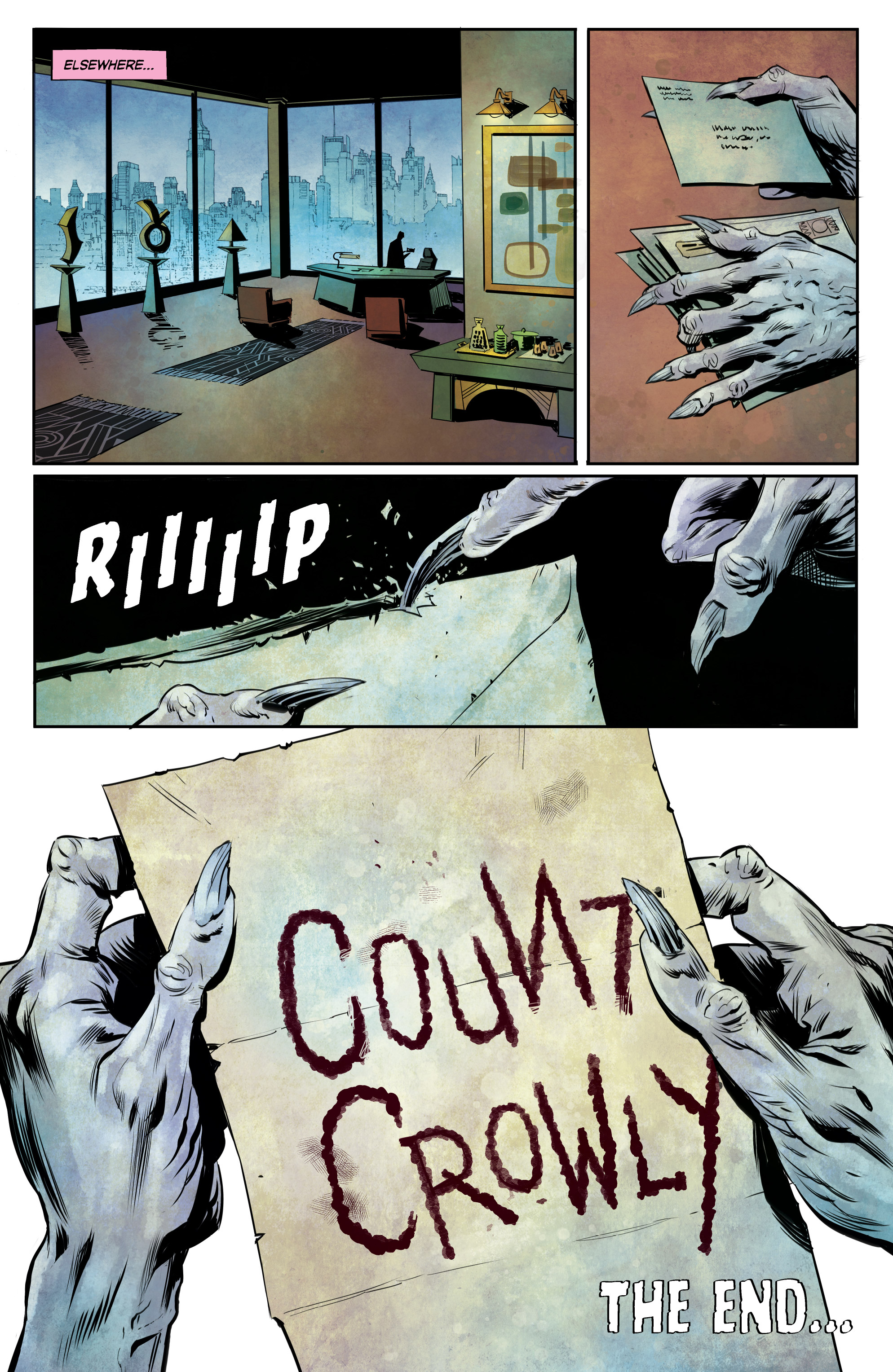 Read online Count Crowley: Reluctant Midnight Monster Hunter comic -  Issue #4 - 24