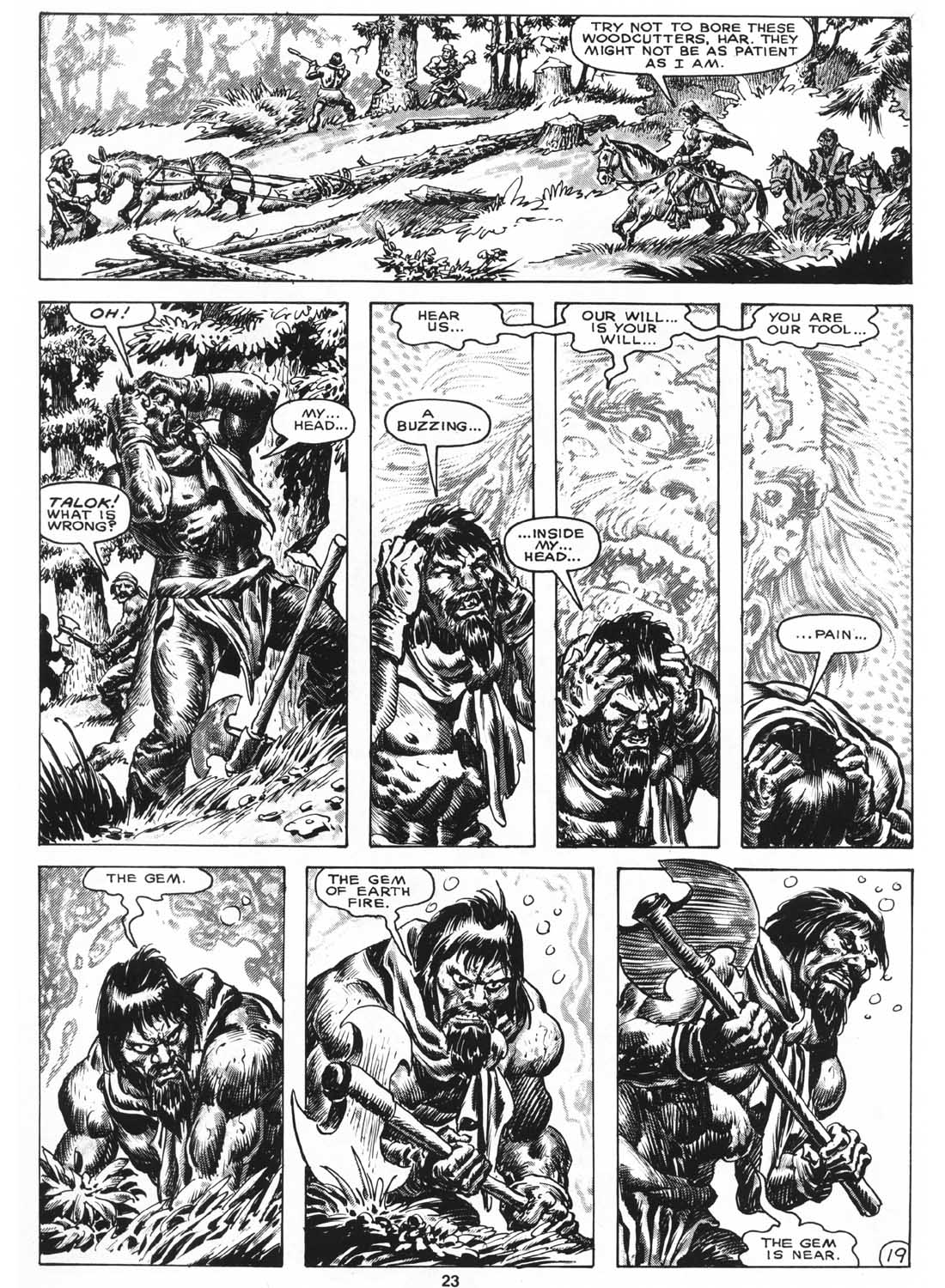 Read online The Savage Sword Of Conan comic -  Issue #158 - 25