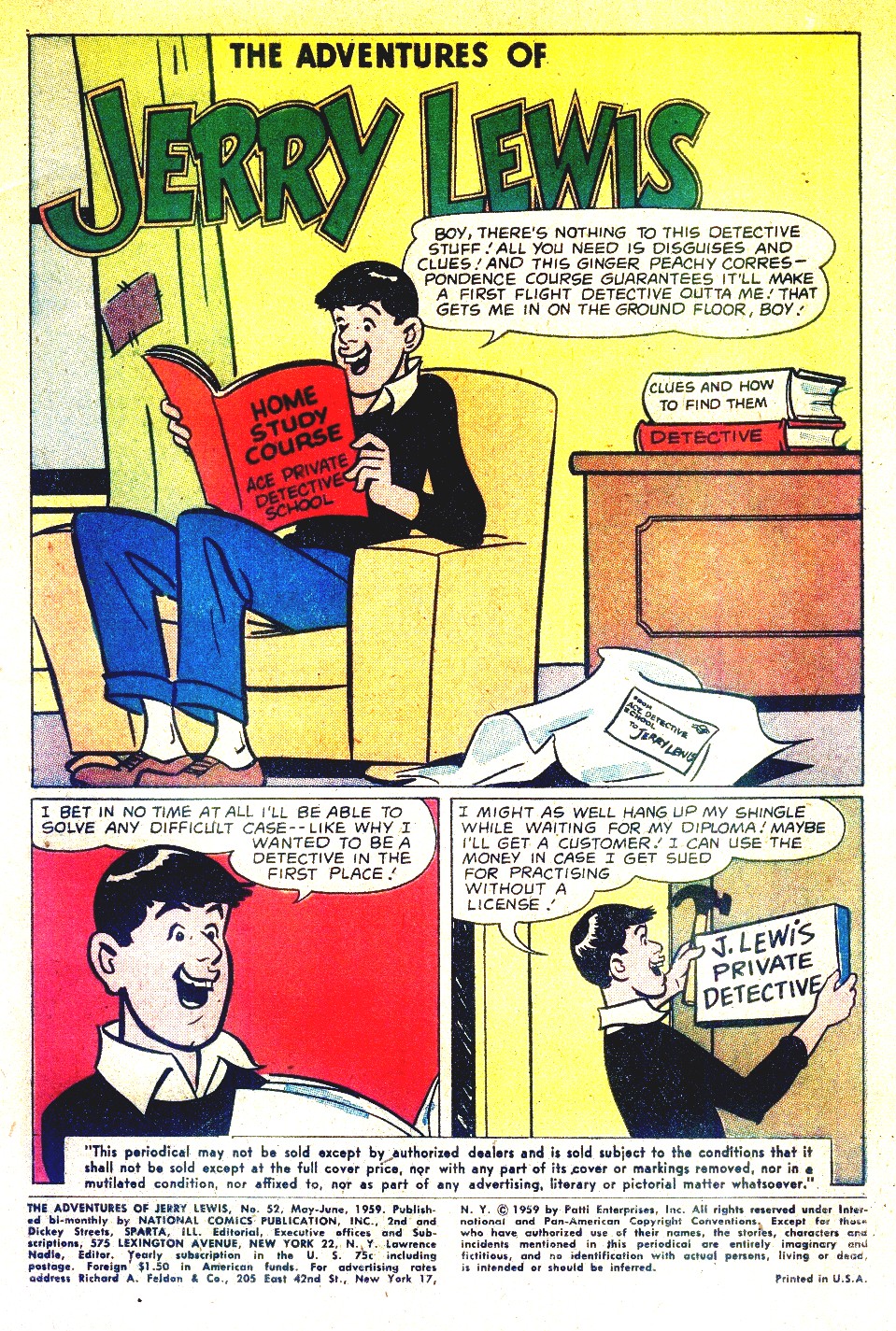 Read online The Adventures of Jerry Lewis comic -  Issue #52 - 3