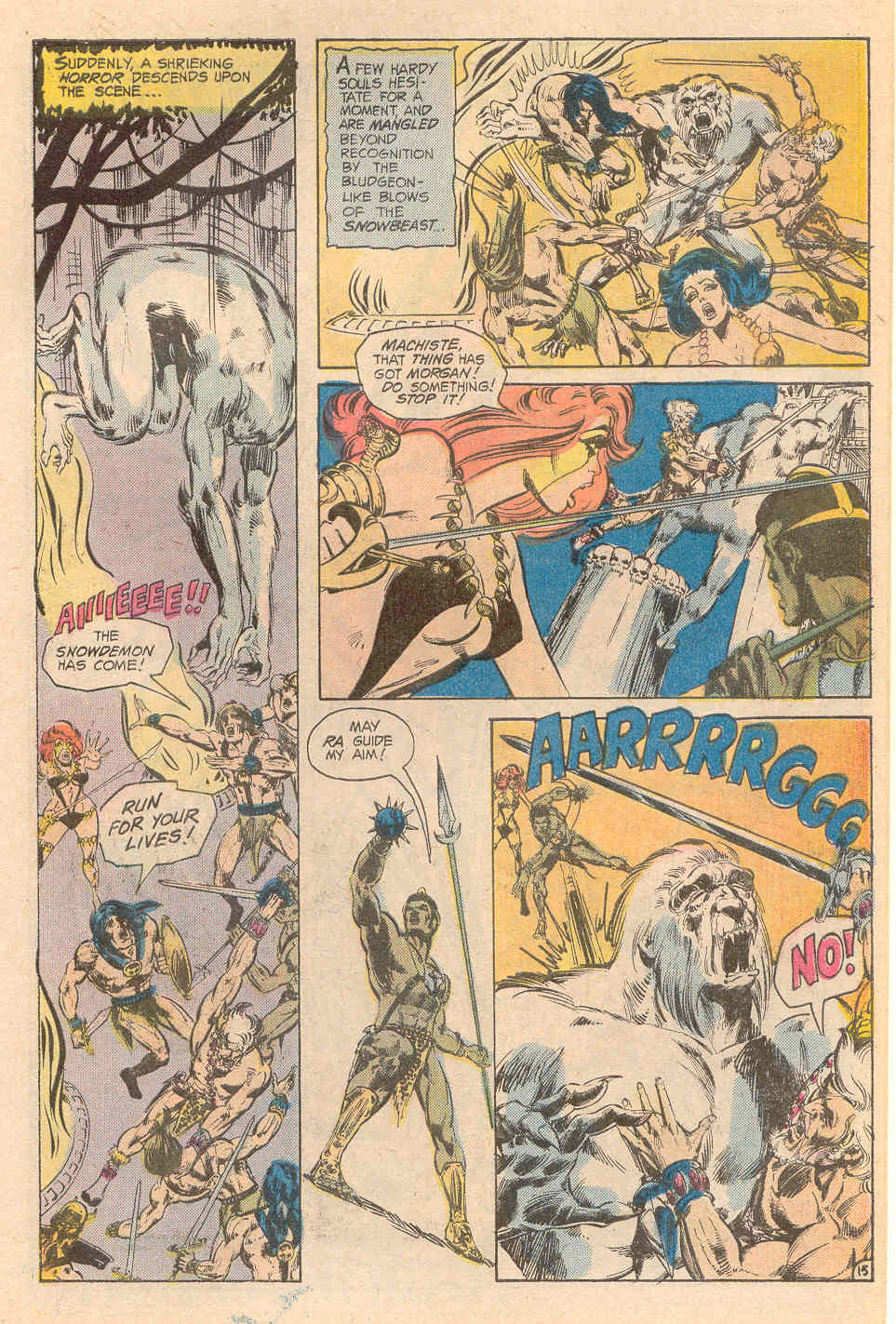 Read online Warlord (1976) comic -  Issue #9 - 16