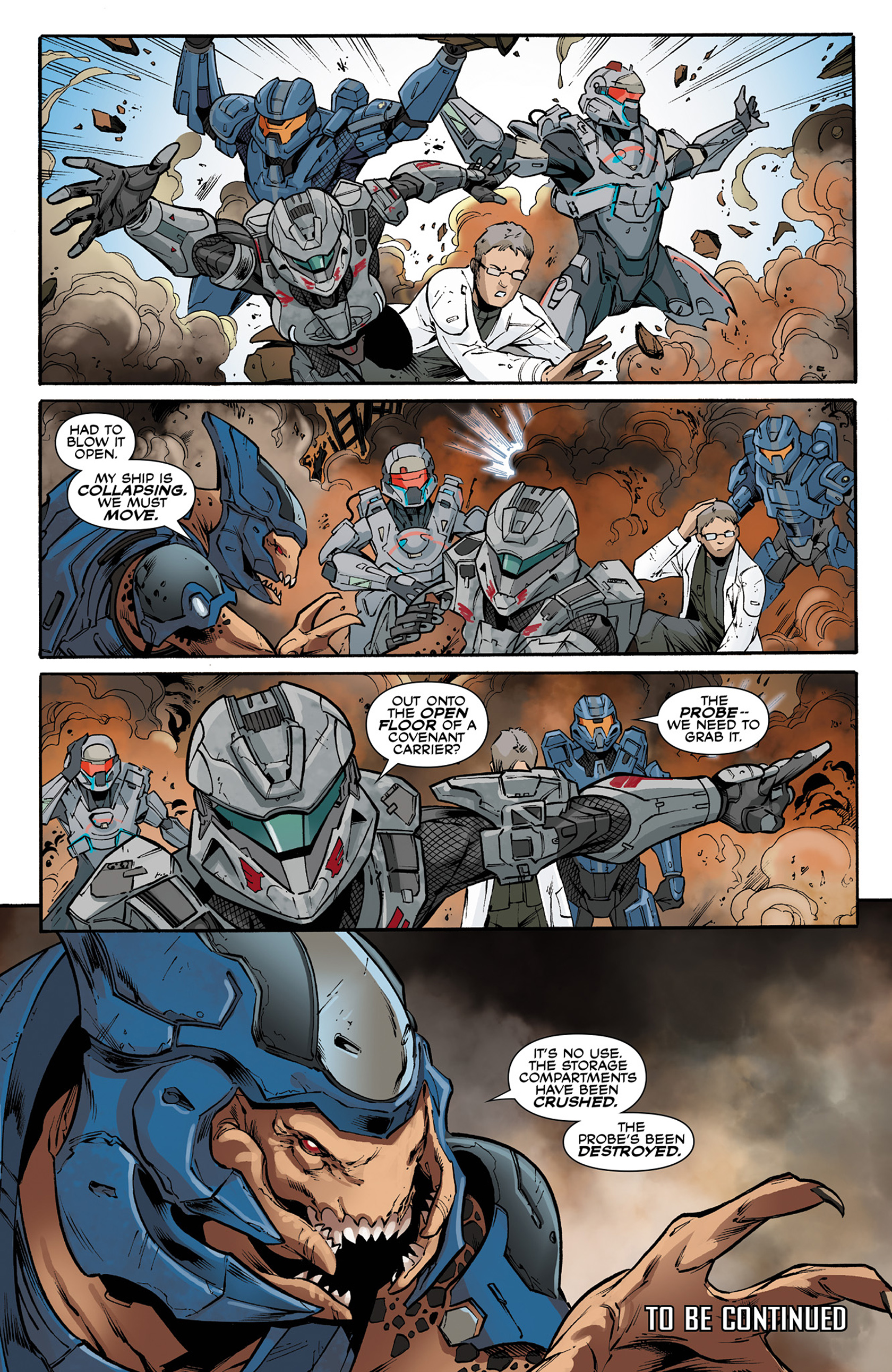 Read online Halo: Escalation comic -  Issue #19 - 24