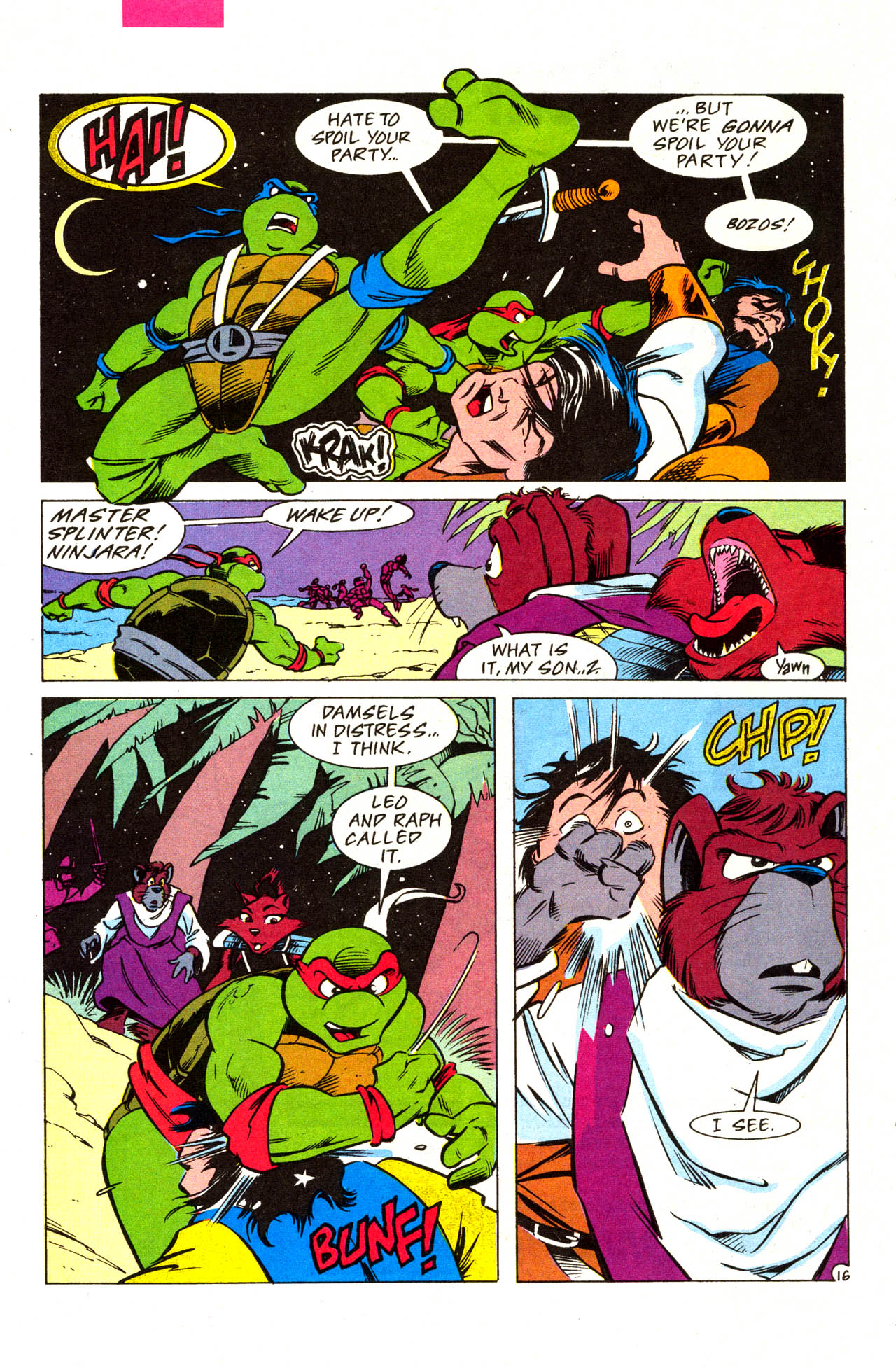 Read online Teenage Mutant Ninja Turtles Adventures (1989) comic -  Issue #40 - 19