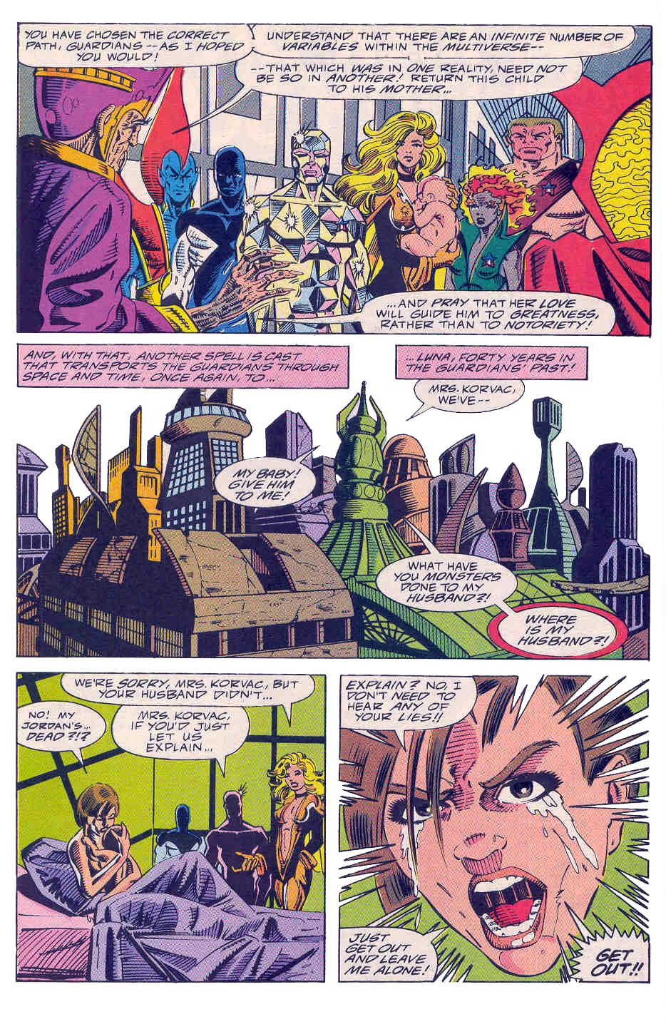 Read online Guardians of the Galaxy (1990) comic -  Issue # _Annual 1 - 31