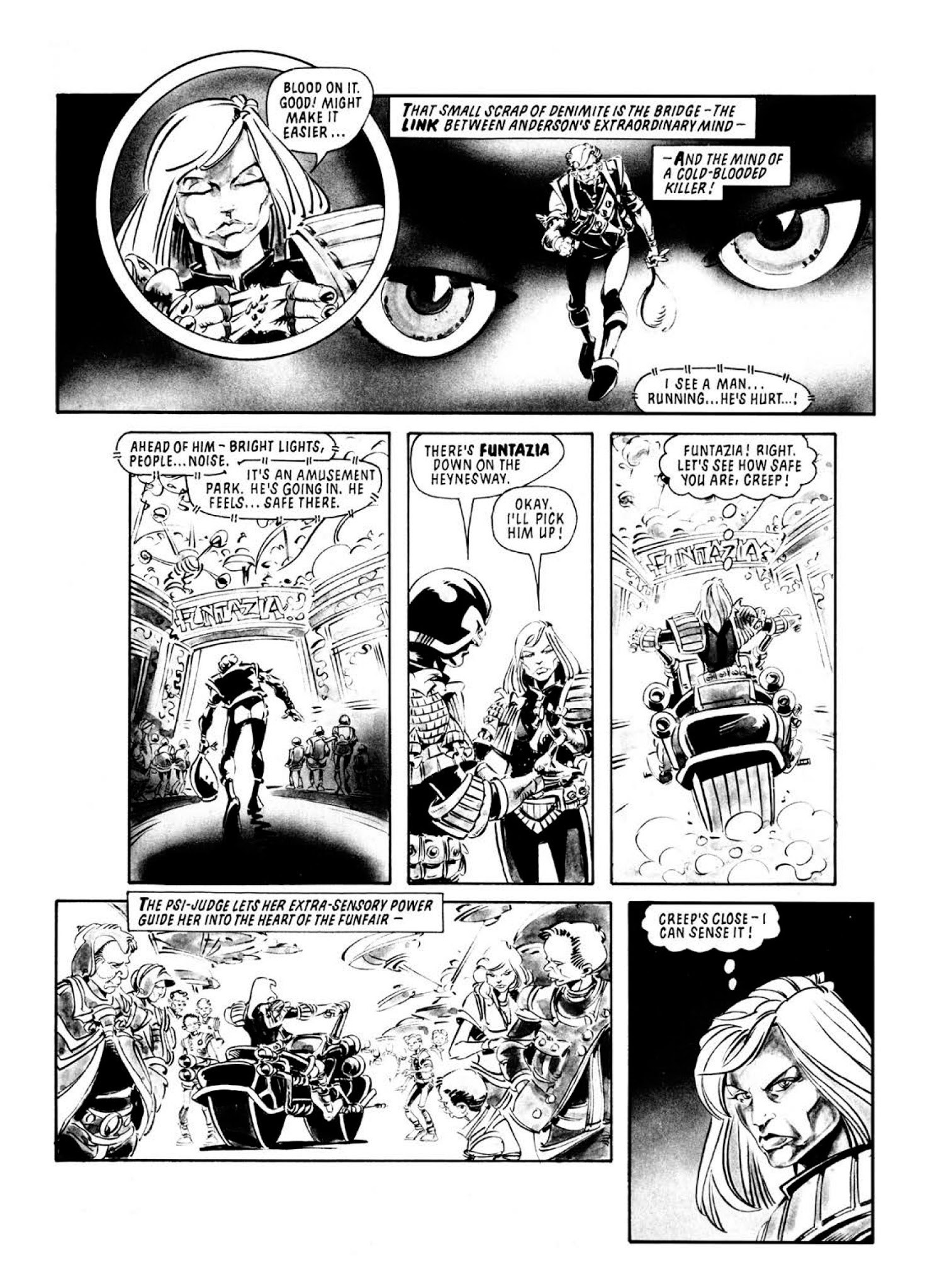 Read online Judge Anderson: The Psi Files comic -  Issue # TPB 2 - 283