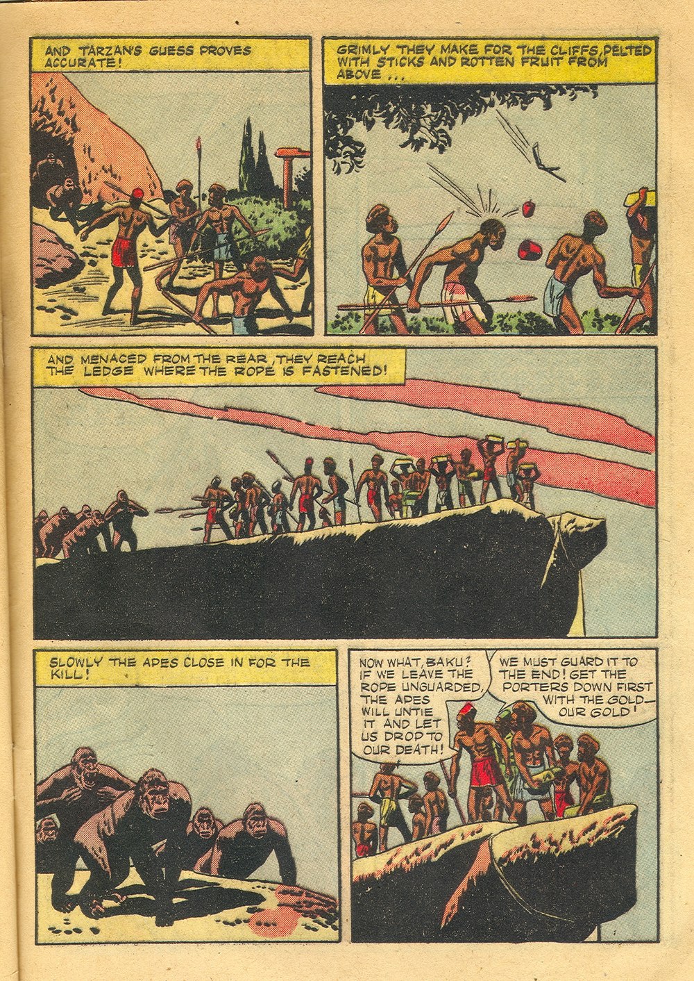 Read online Tarzan (1948) comic -  Issue #5 - 29