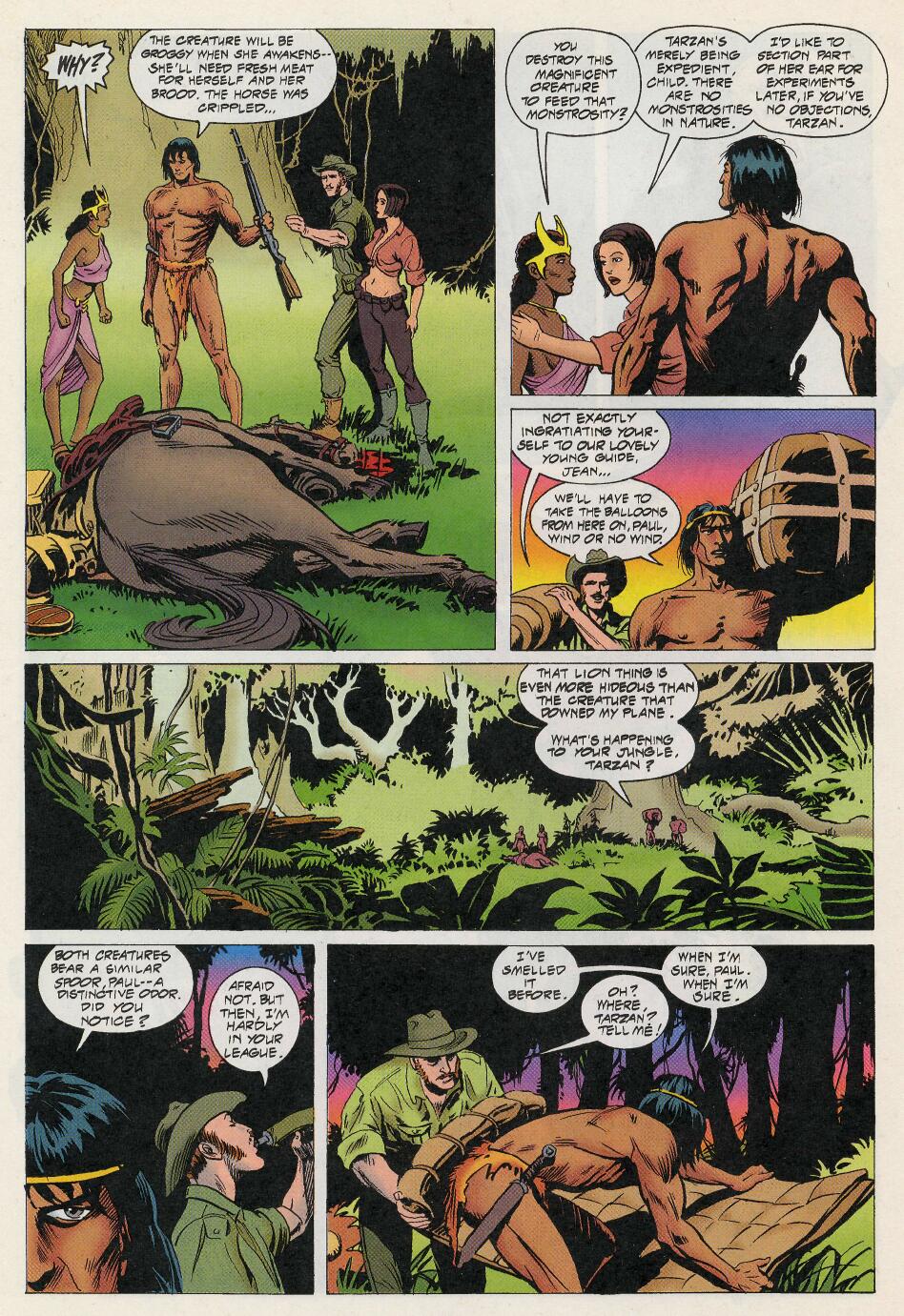 Read online Tarzan (1996) comic -  Issue #1 - 22