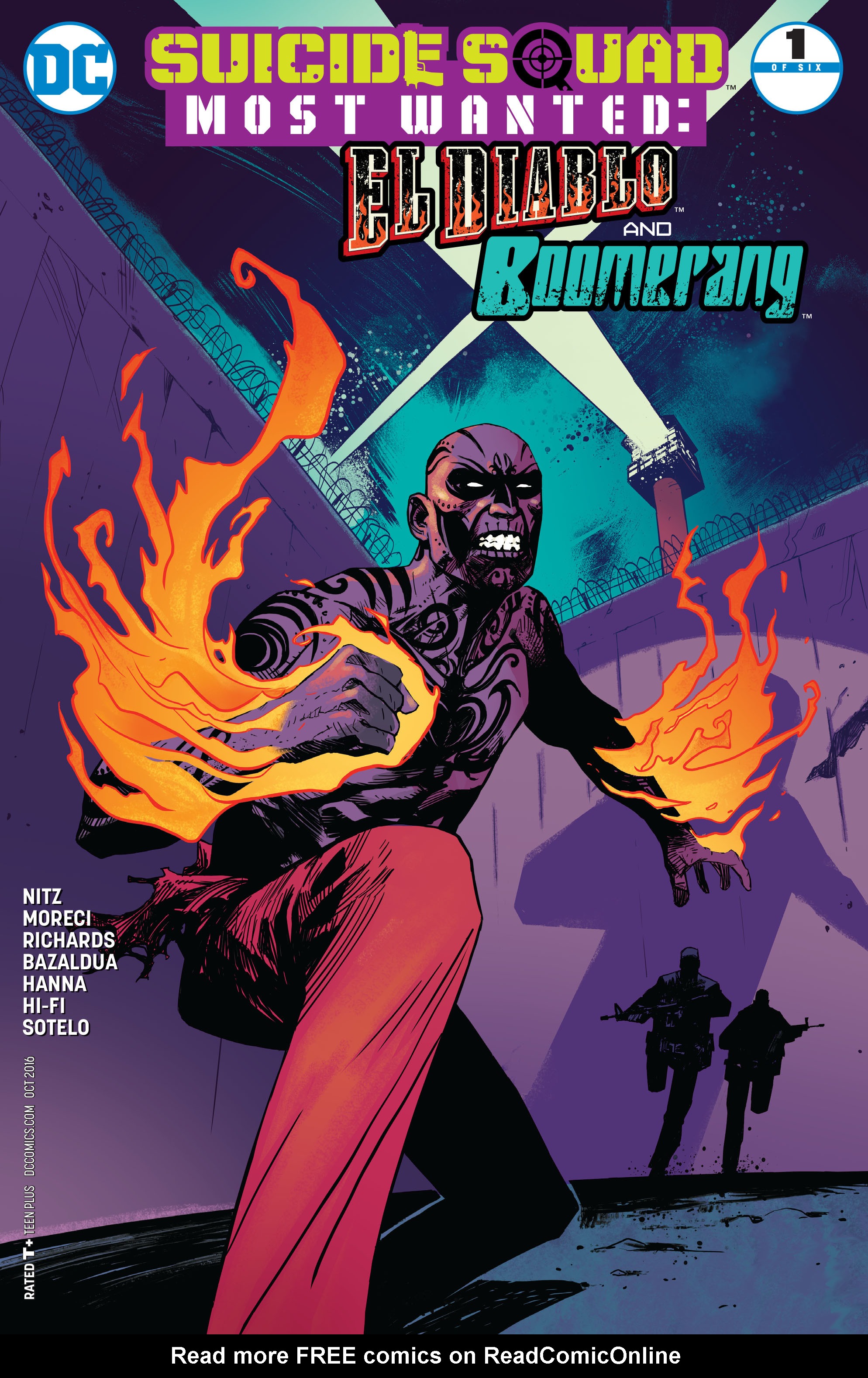 Read online Suicide Squad Most Wanted: El Diablo and Boomerang comic -  Issue #1 - 1