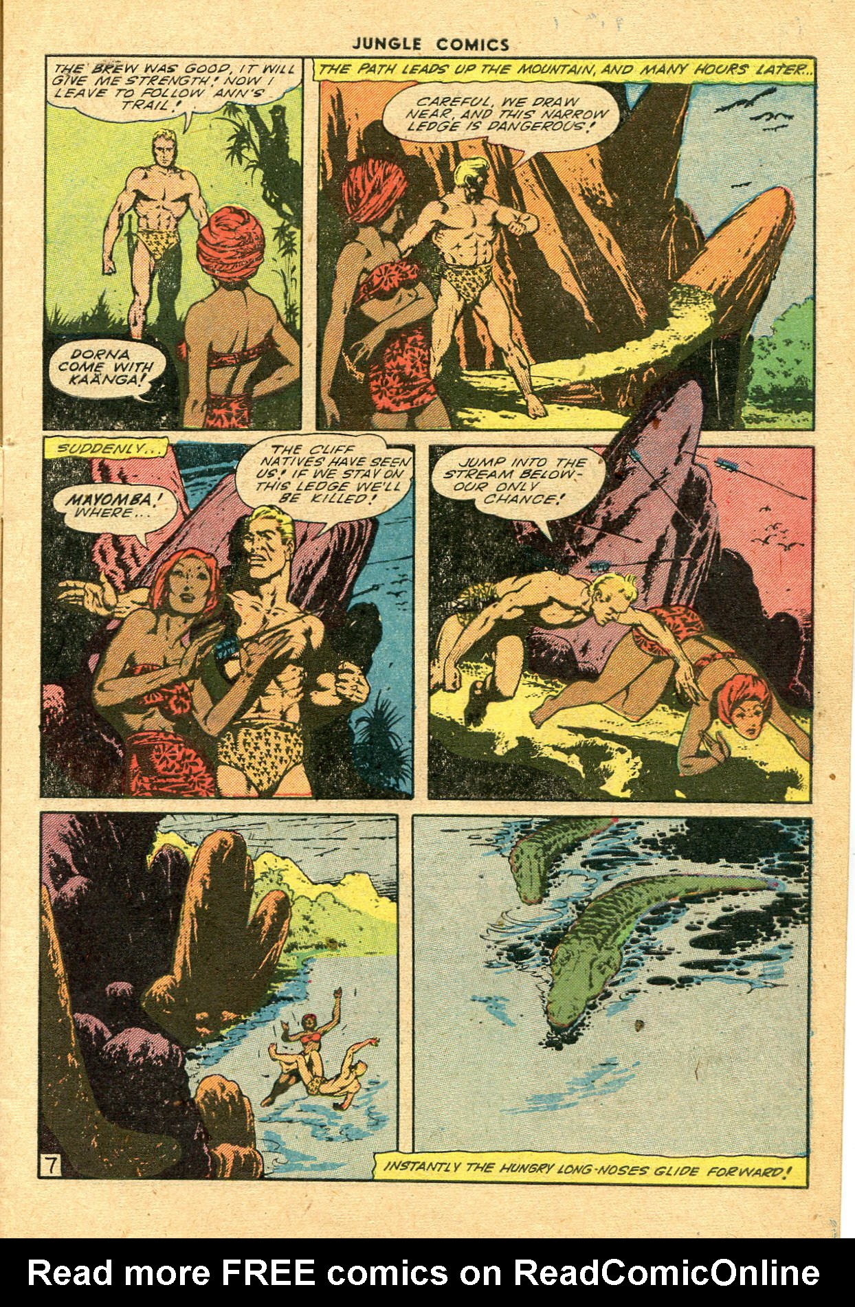 Read online Jungle Comics comic -  Issue #63 - 10