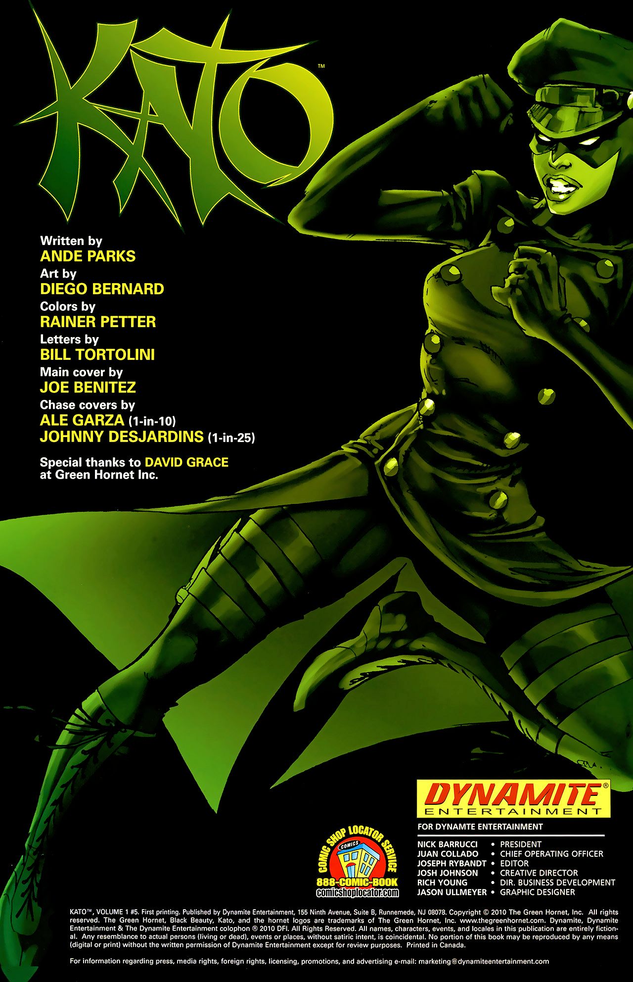 Read online Kato comic -  Issue #5 - 2