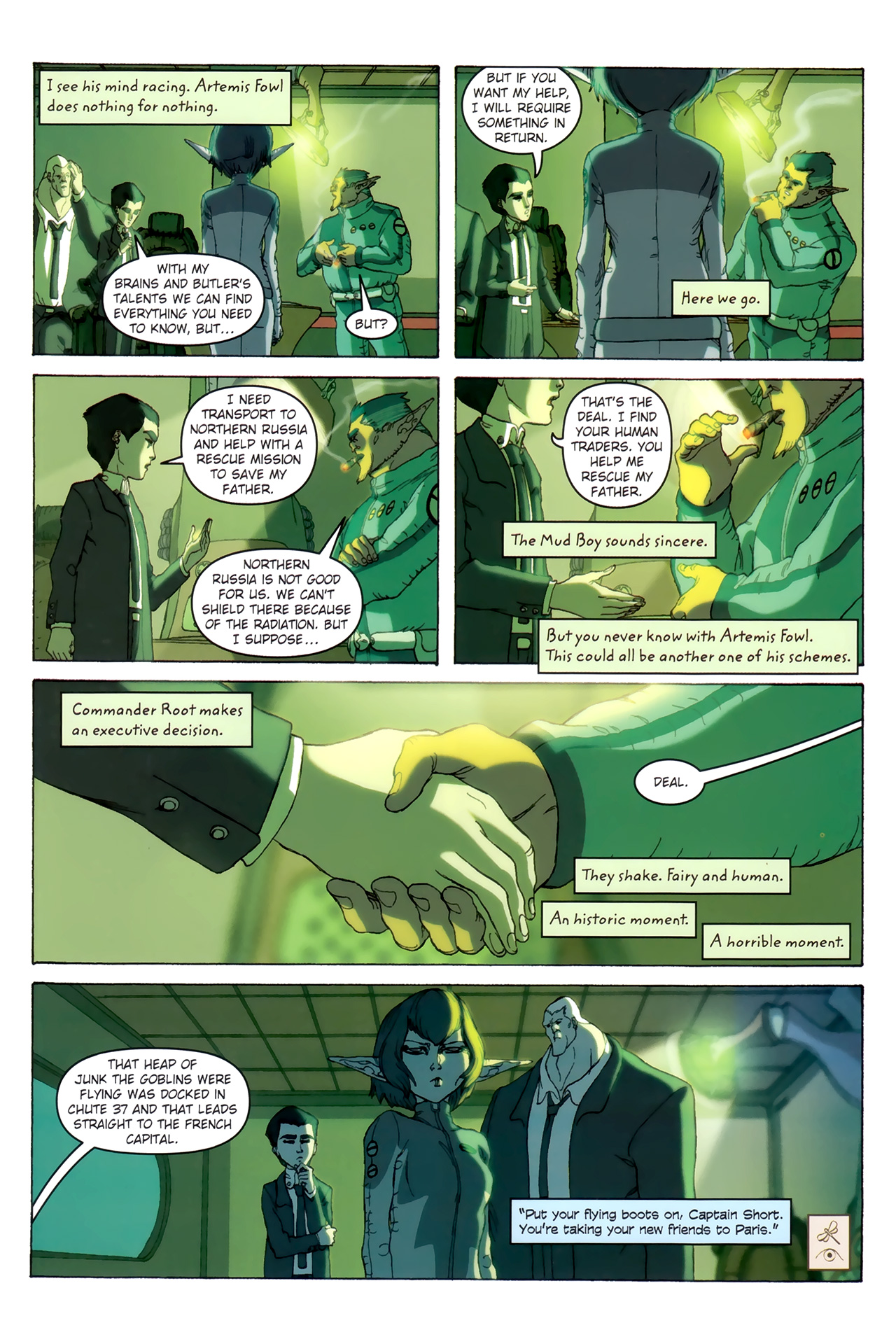 Read online Artemis Fowl: The Arctic Incident comic -  Issue # TPB - 39