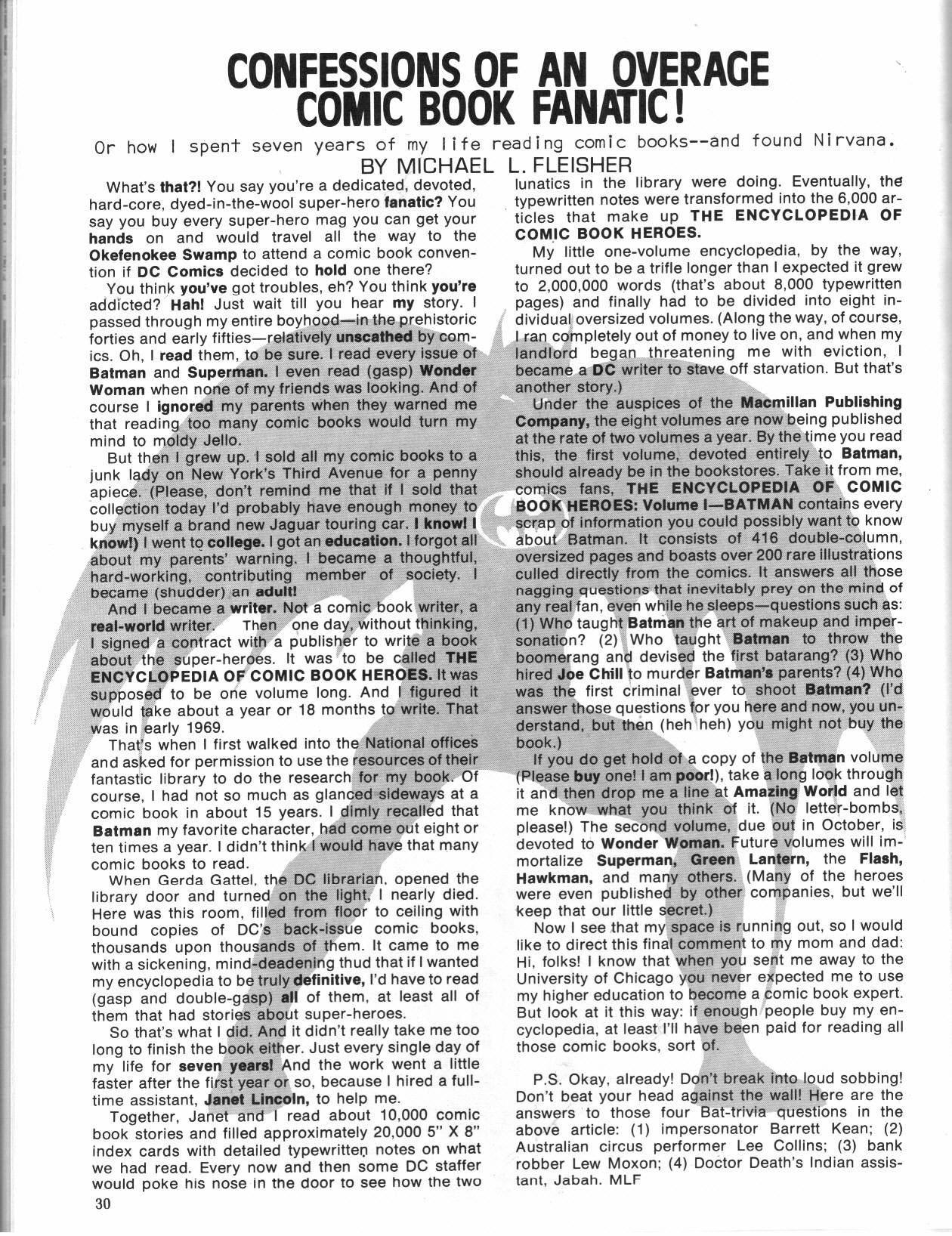 Read online Amazing World of DC Comics comic -  Issue #12 - 32