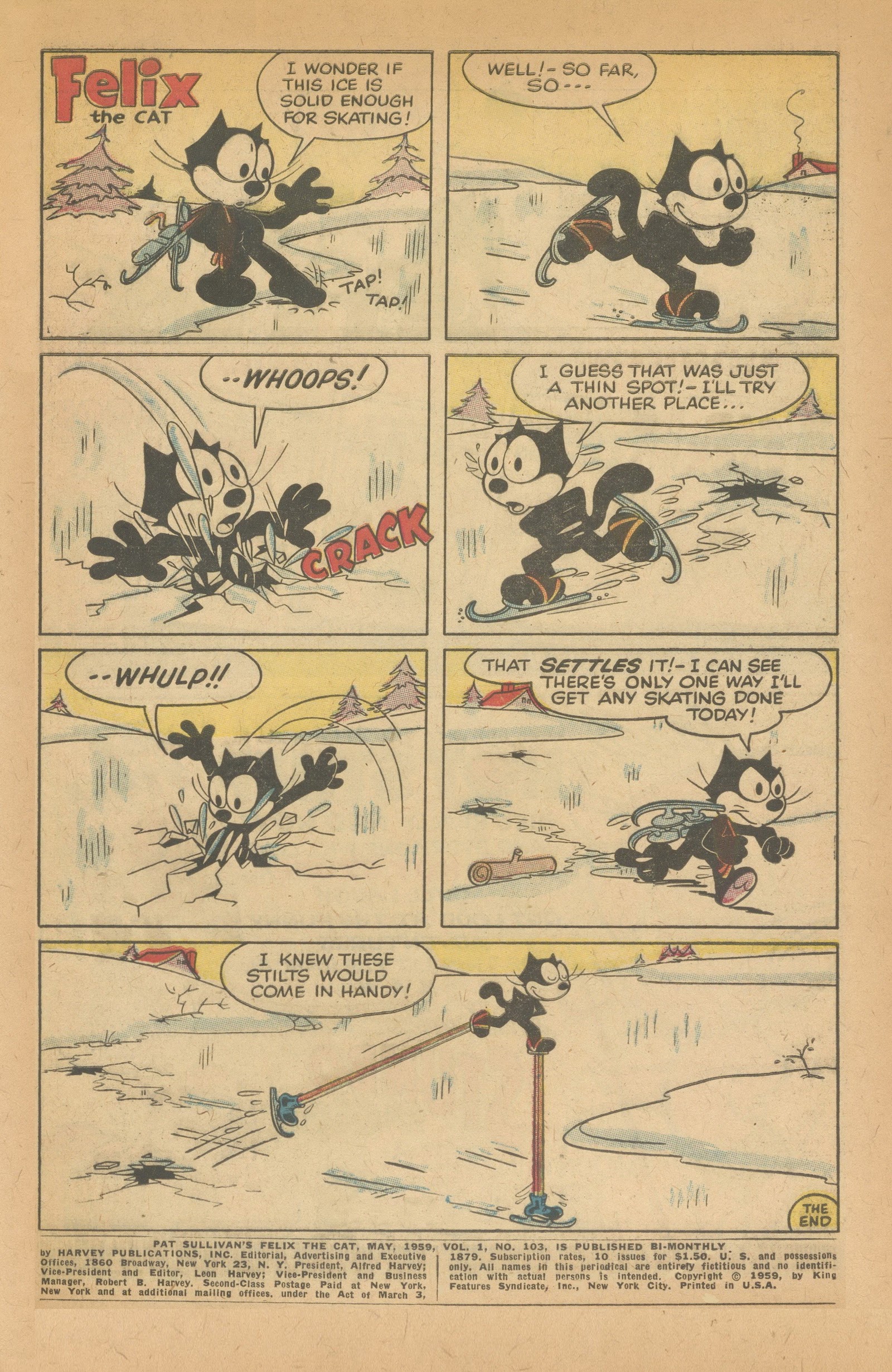 Read online Felix the Cat (1955) comic -  Issue #103 - 3