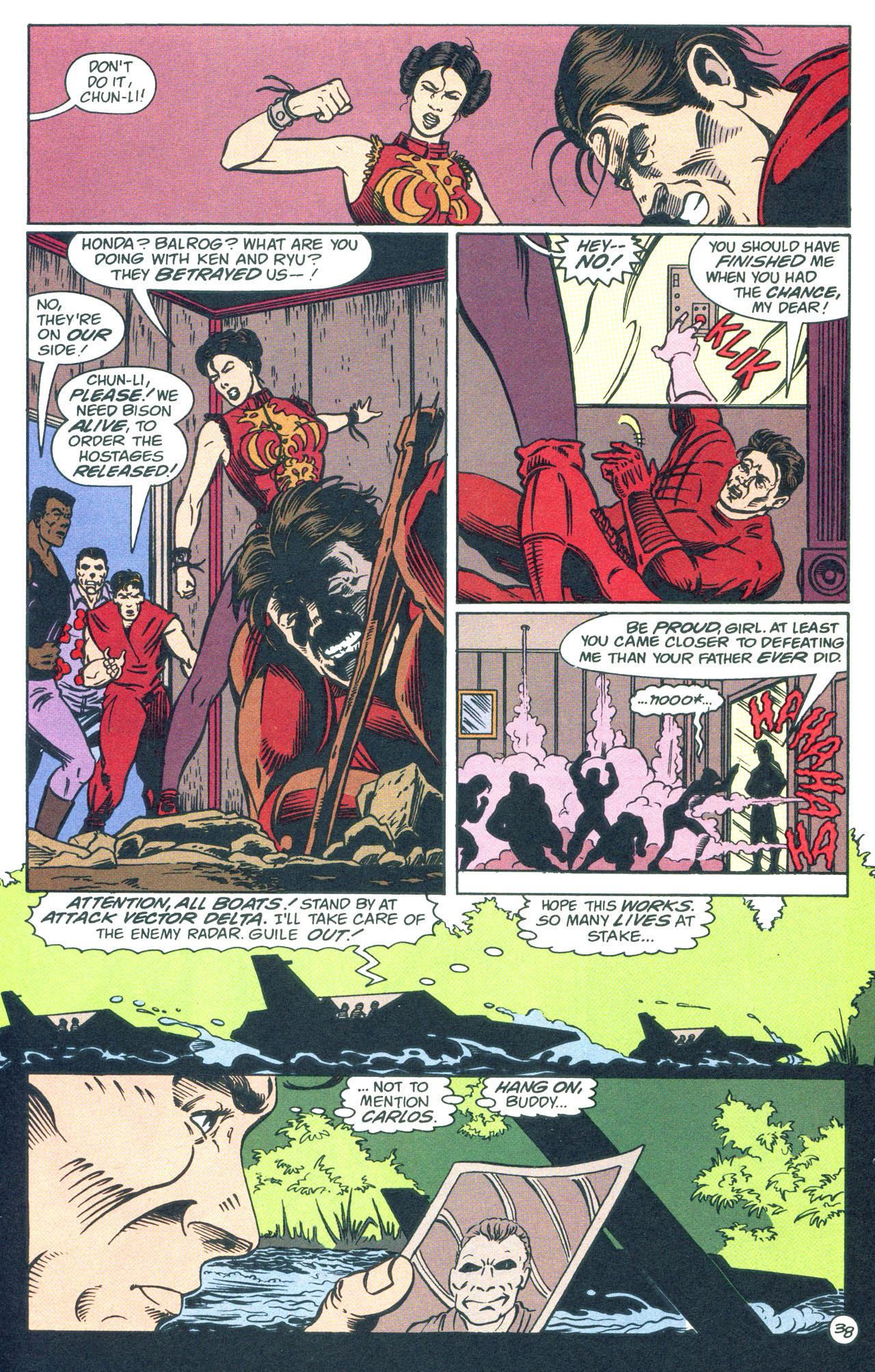 Read online Street Fighter: The Battle For Shadaloo comic -  Issue # Full - 39