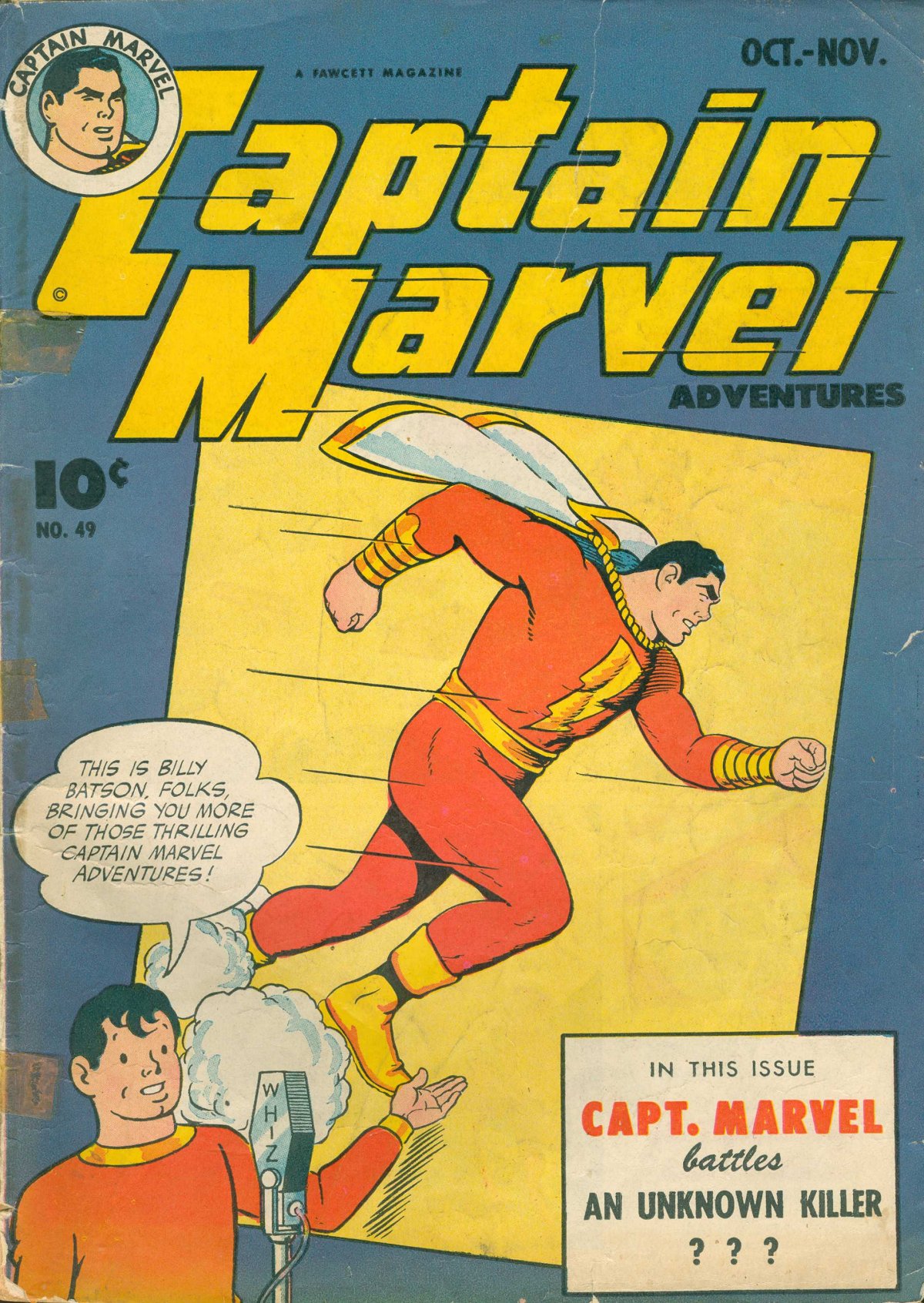 Read online Captain Marvel Adventures comic -  Issue #49 - 1