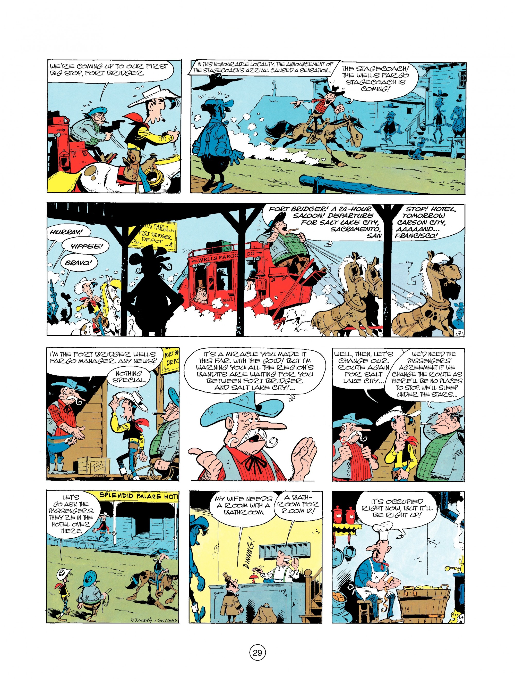 Read online A Lucky Luke Adventure comic -  Issue #25 - 29