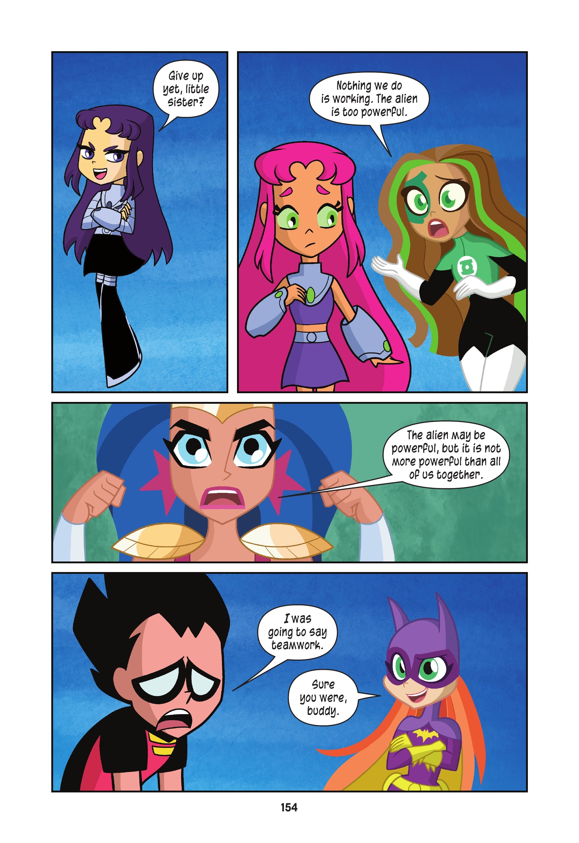 Read online Teen Titans Go!/DC Super Hero Girls: Exchange Students comic -  Issue # TPB (Part 2) - 52
