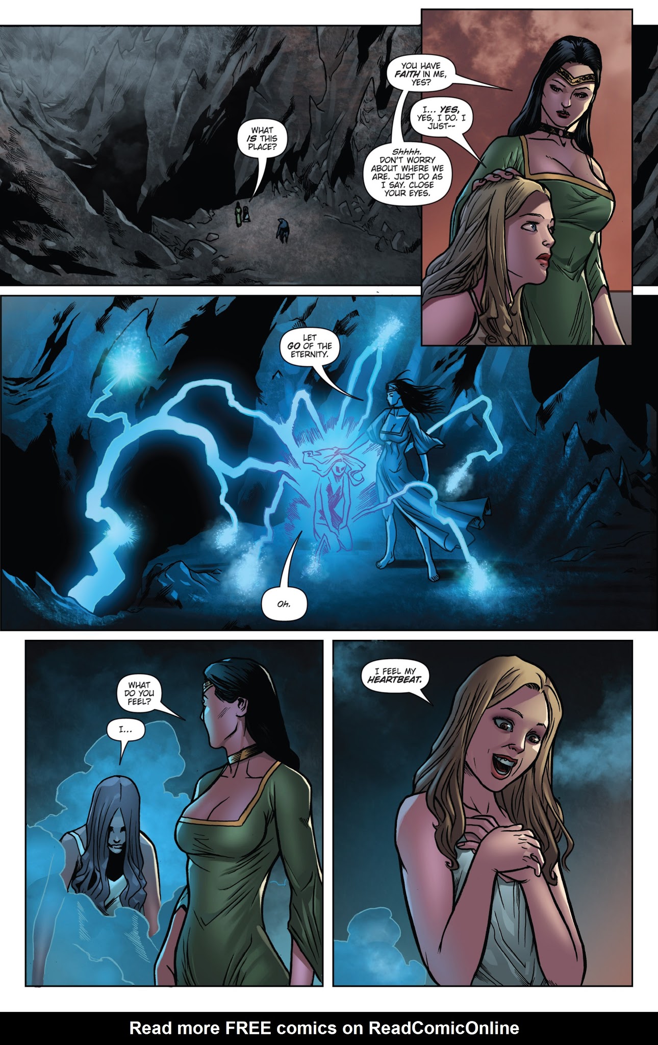 Read online Grimm Fairy Tales presents Hunters: The Shadowlands comic -  Issue # TPB - 47