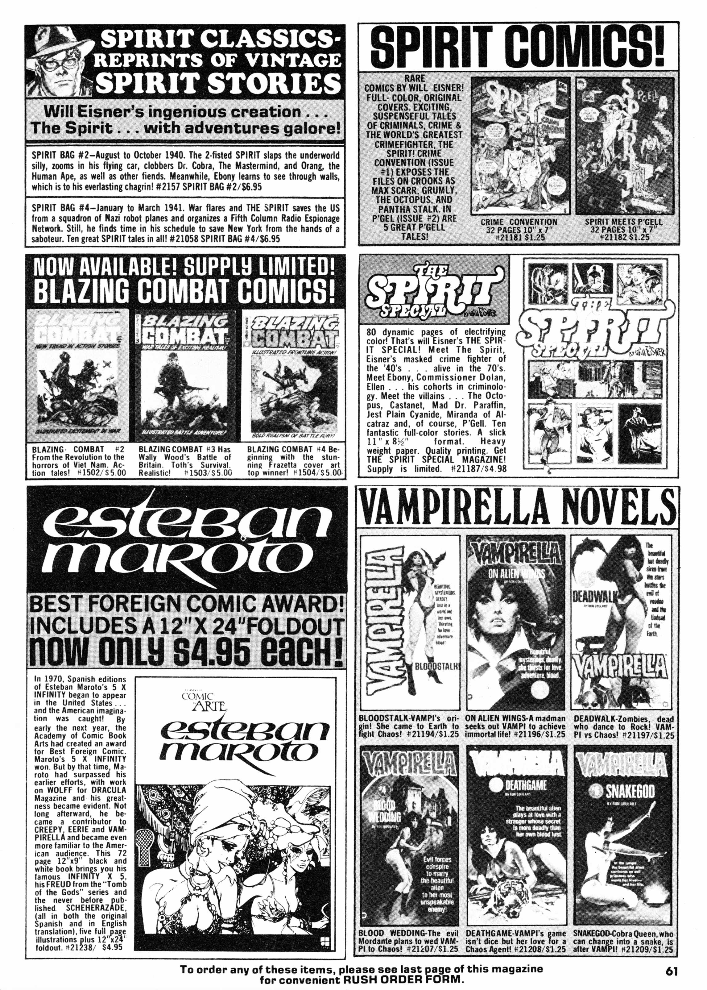 Read online Vampirella (1969) comic -  Issue #68 - 61