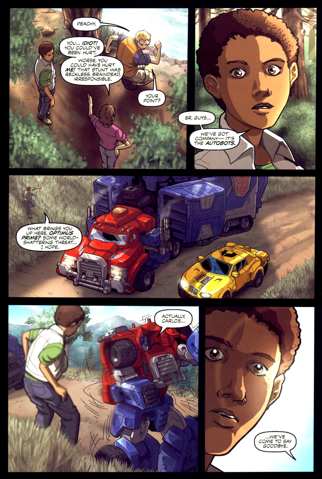 Read online Transformers Armada comic -  Issue #6 - 10